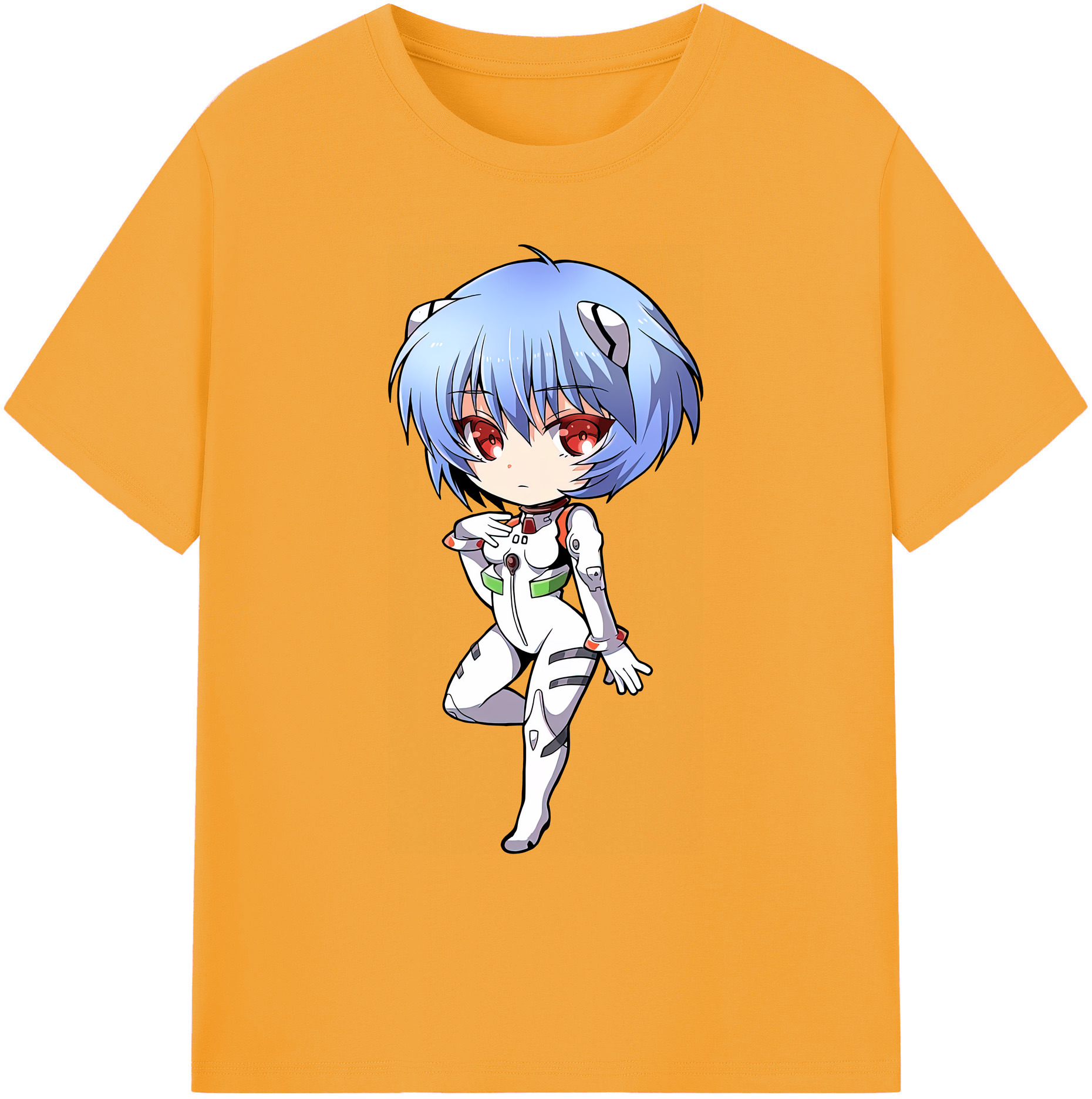 （画像用） EVA 新世紀エヴァンゲリオン 綿100％ メンズ半袖Tシャツ｜肌触りやわらか＆通気性