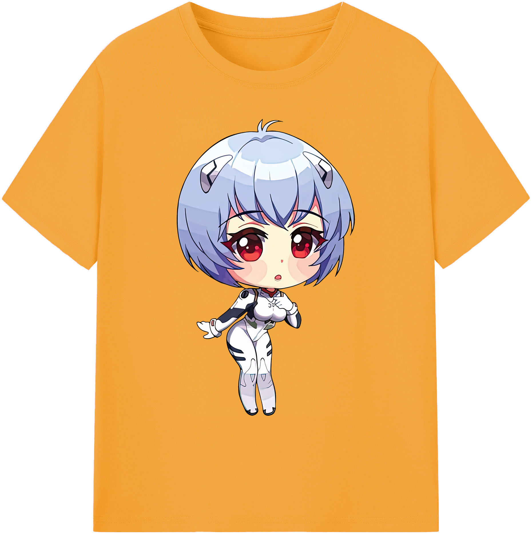 （画像用） EVA 新世紀エヴァンゲリオン 綿100％ メンズ半袖Tシャツ｜肌触りやわらか＆通気性