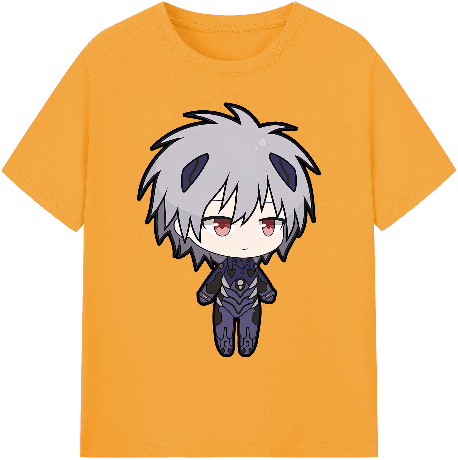 （画像用） EVA 新世紀エヴァンゲリオン 綿100％ メンズ半袖Tシャツ｜肌触りやわらか＆通気性