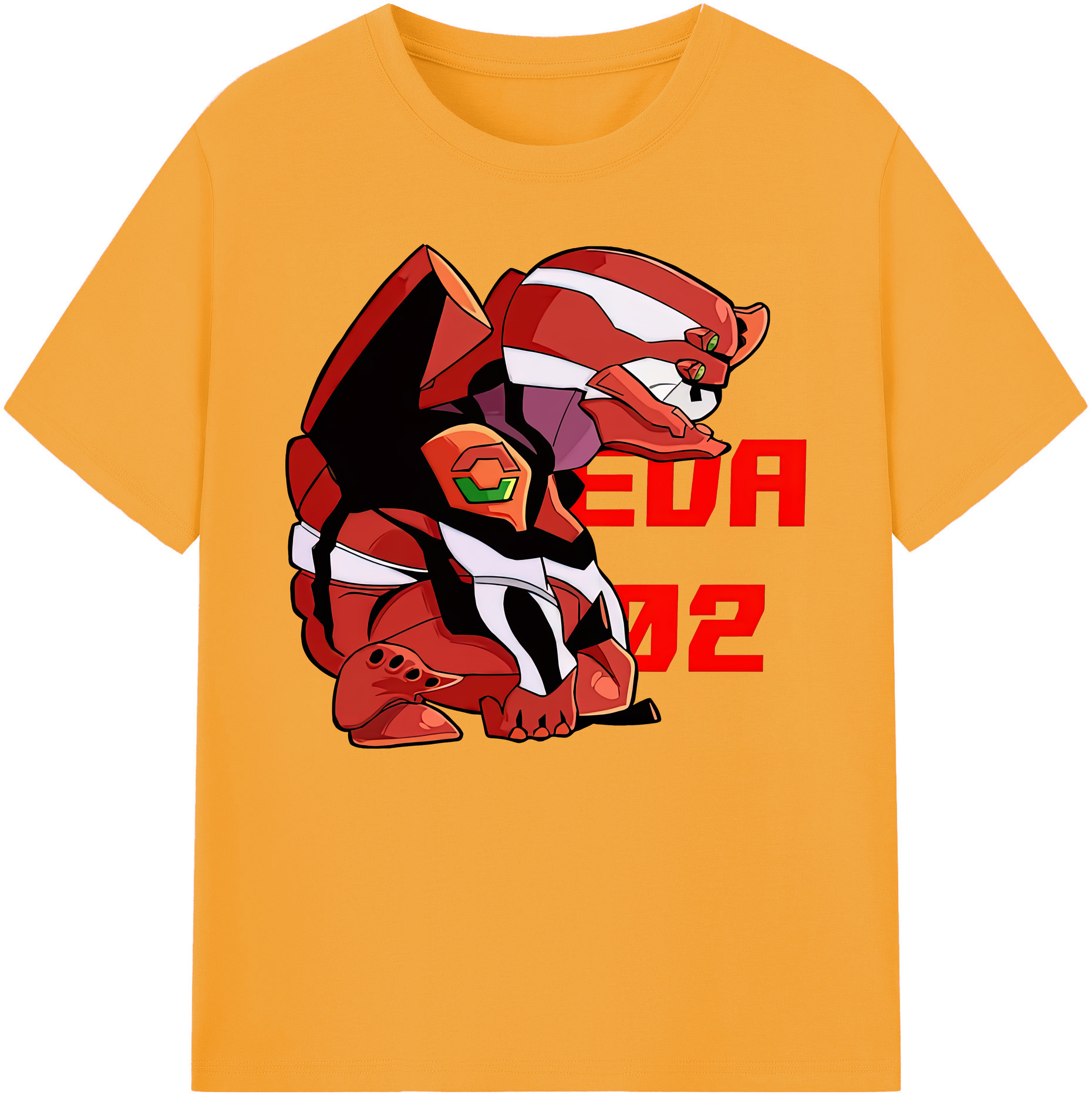 （画像用） EVA 新世紀エヴァンゲリオン 綿100％ メンズ半袖Tシャツ｜肌触りやわらか＆通気性