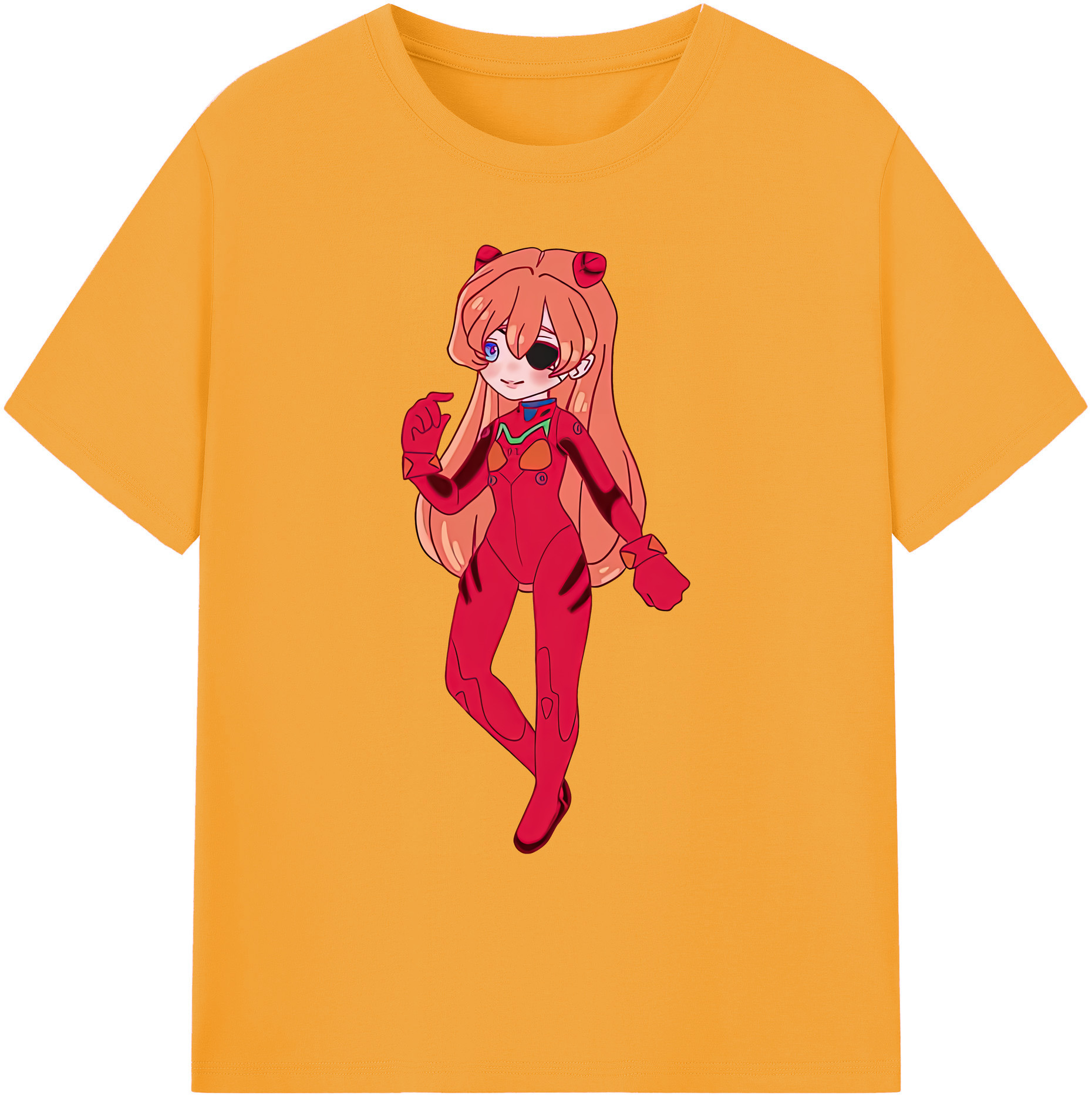 （画像用） EVA 新世紀エヴァンゲリオン 綿100％ メンズ半袖Tシャツ｜肌触りやわらか＆通気性