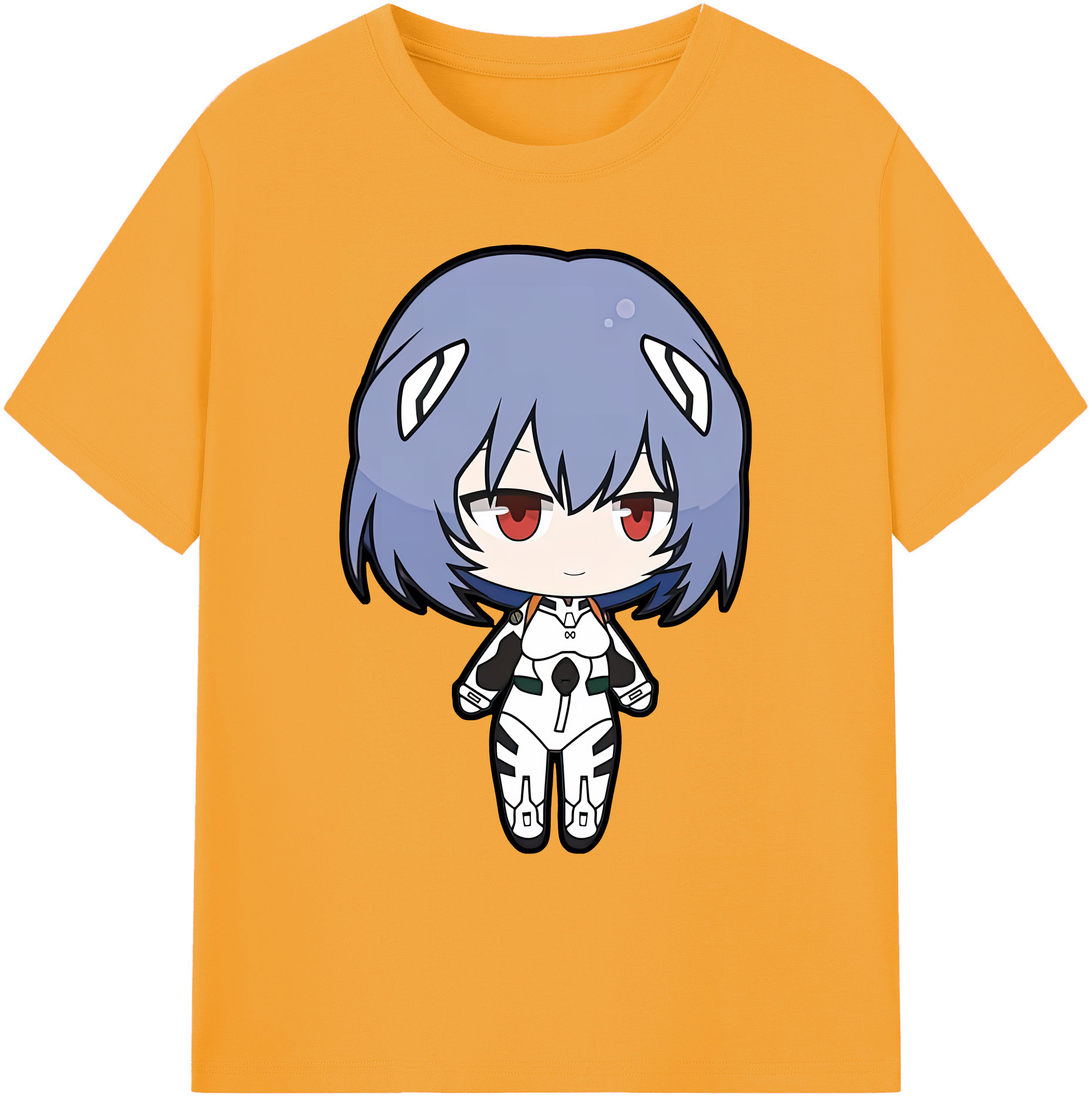 （画像用） EVA 新世紀エヴァンゲリオン 綿100％ メンズ半袖Tシャツ｜肌触りやわらか＆通気性