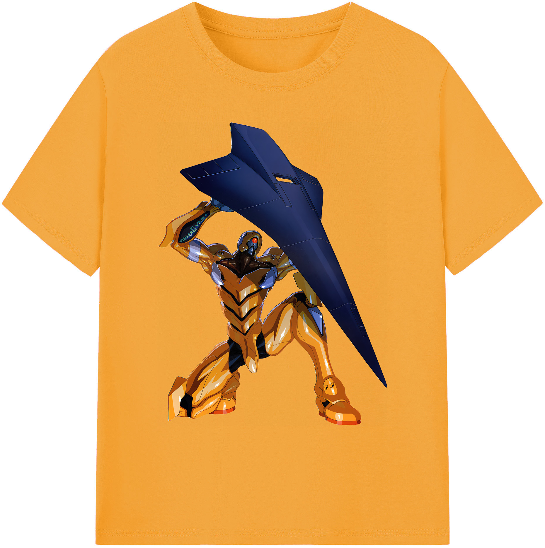 （画像用） EVA 新世紀エヴァンゲリオン 綿100％ メンズ半袖Tシャツ｜肌触りやわらか＆通気性