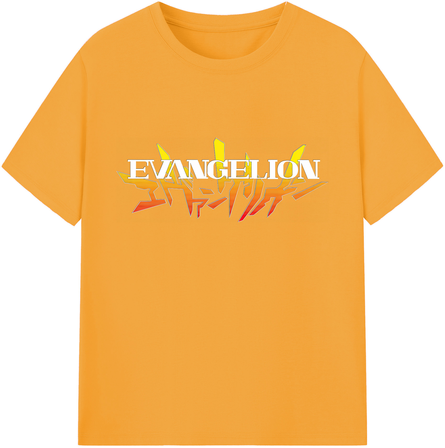 （画像用） EVA 新世紀エヴァンゲリオン 綿100％ メンズ半袖Tシャツ｜肌触りやわらか＆通気性