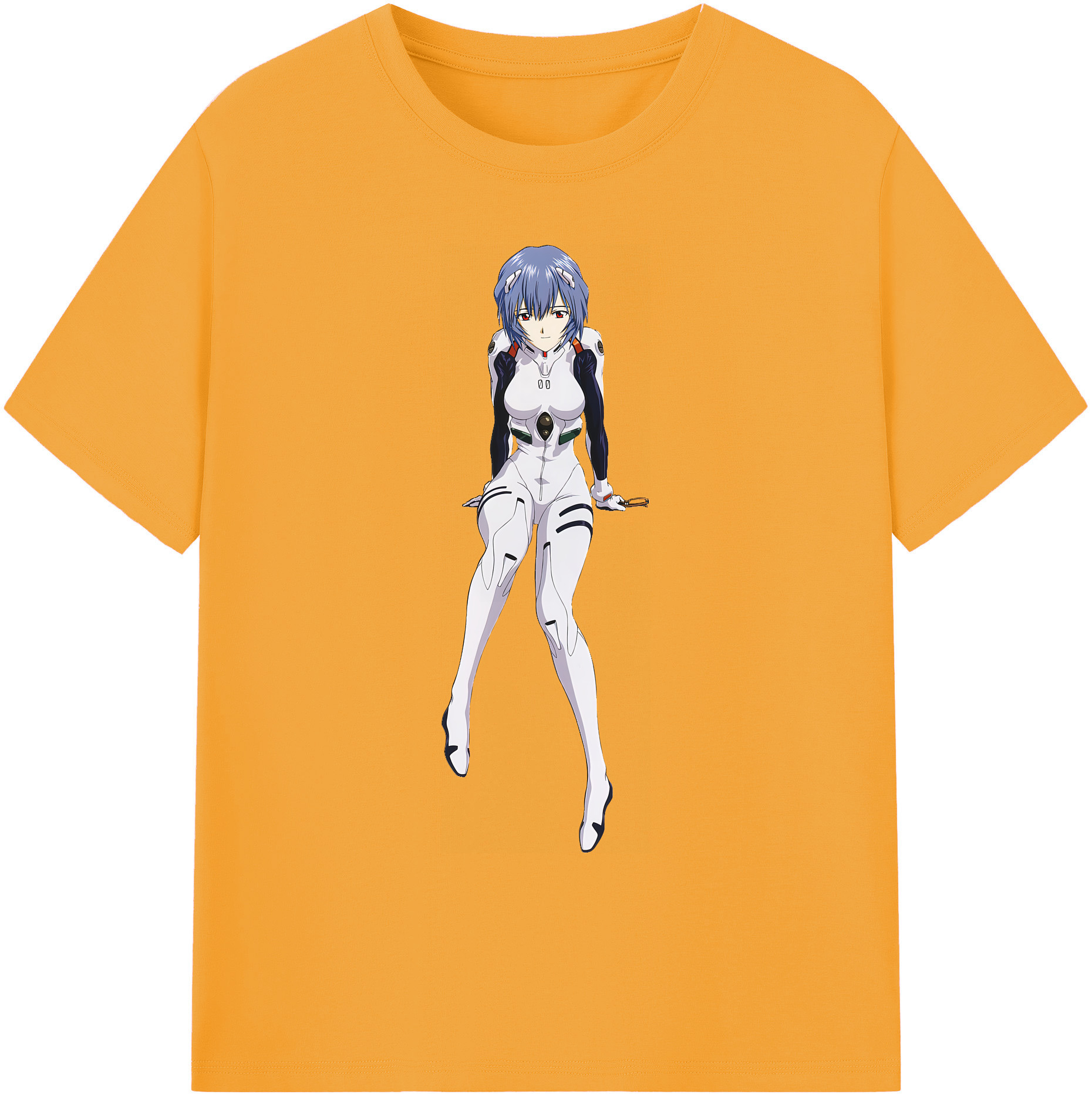 （画像用） EVA 新世紀エヴァンゲリオン 綿100％ メンズ半袖Tシャツ｜肌触りやわらか＆通気性