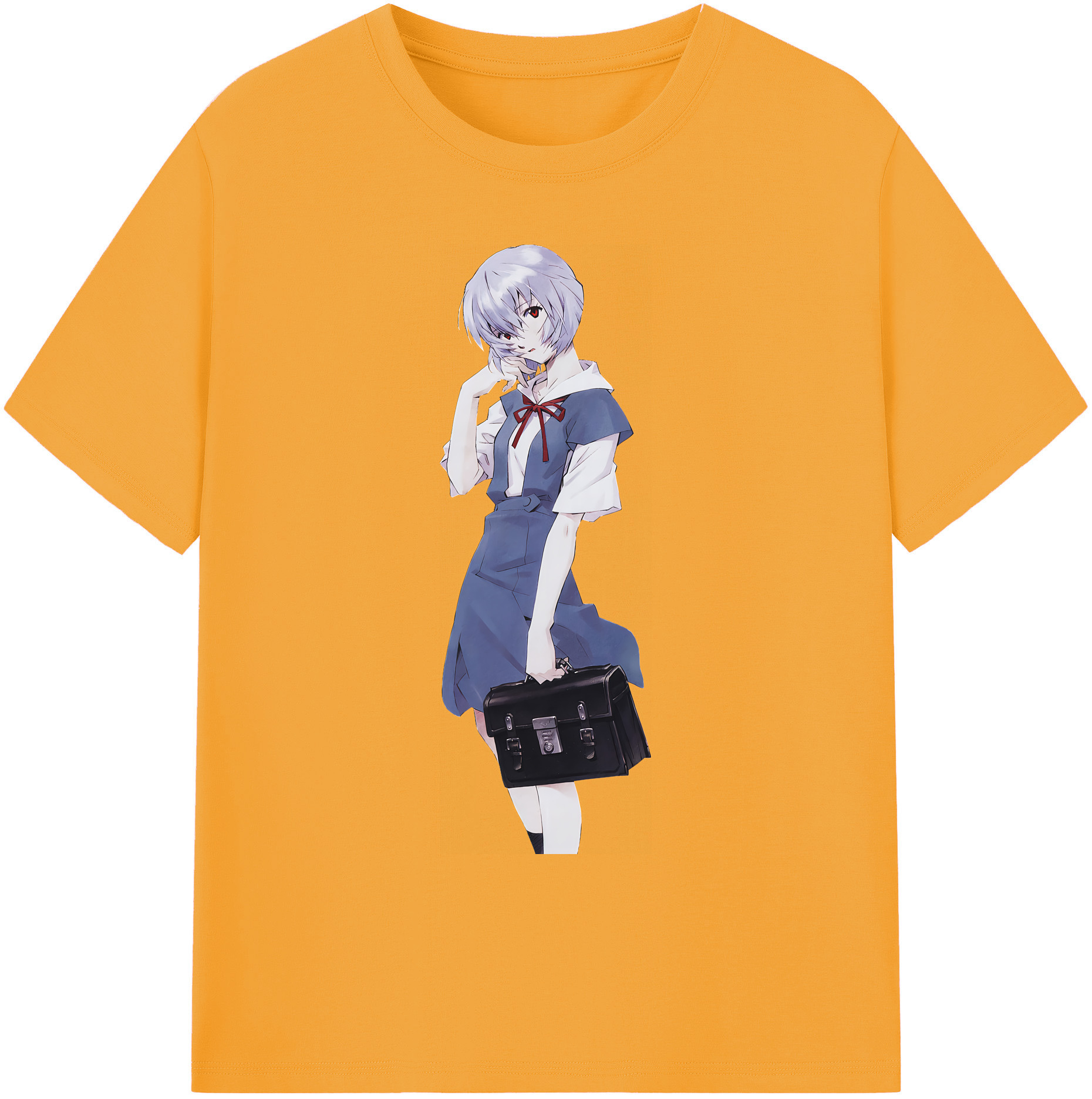 （画像用） EVA 新世紀エヴァンゲリオン 綿100％ メンズ半袖Tシャツ｜肌触りやわらか＆通気性