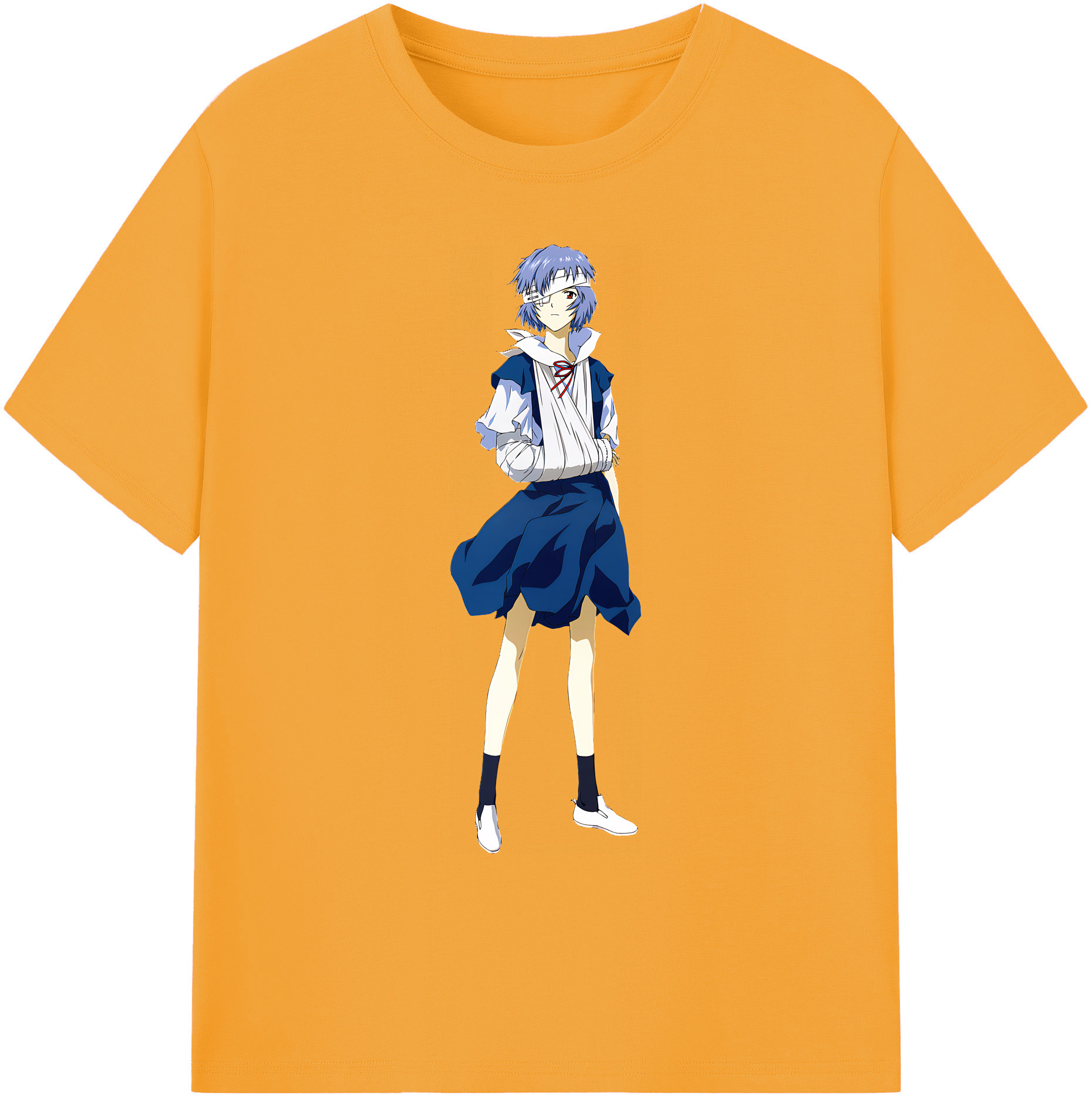 （画像用） EVA 新世紀エヴァンゲリオン 綿100％ メンズ半袖Tシャツ｜肌触りやわらか＆通気性