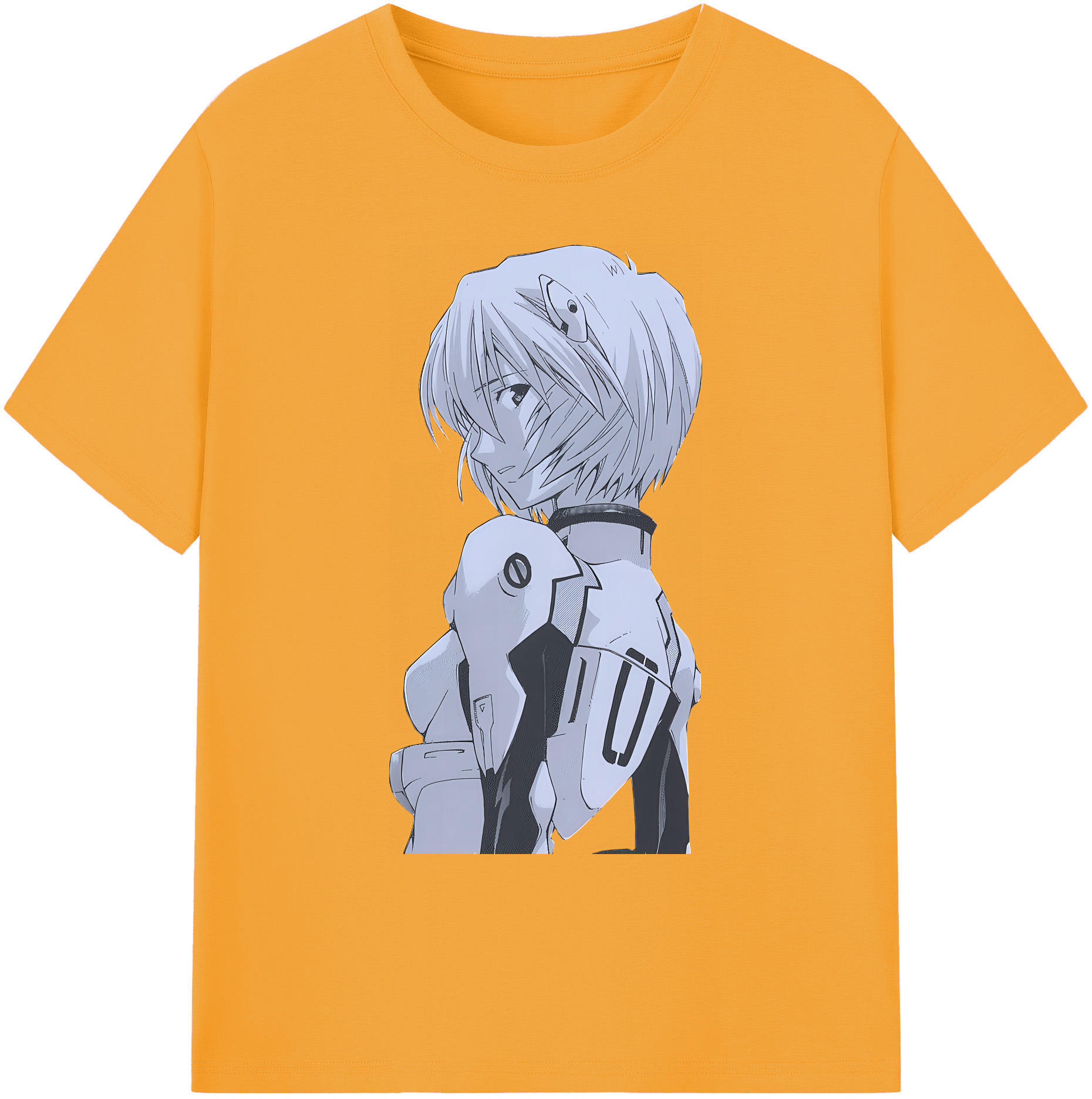 （画像用） EVA 新世紀エヴァンゲリオン 綿100％ メンズ半袖Tシャツ｜肌触りやわらか＆通気性