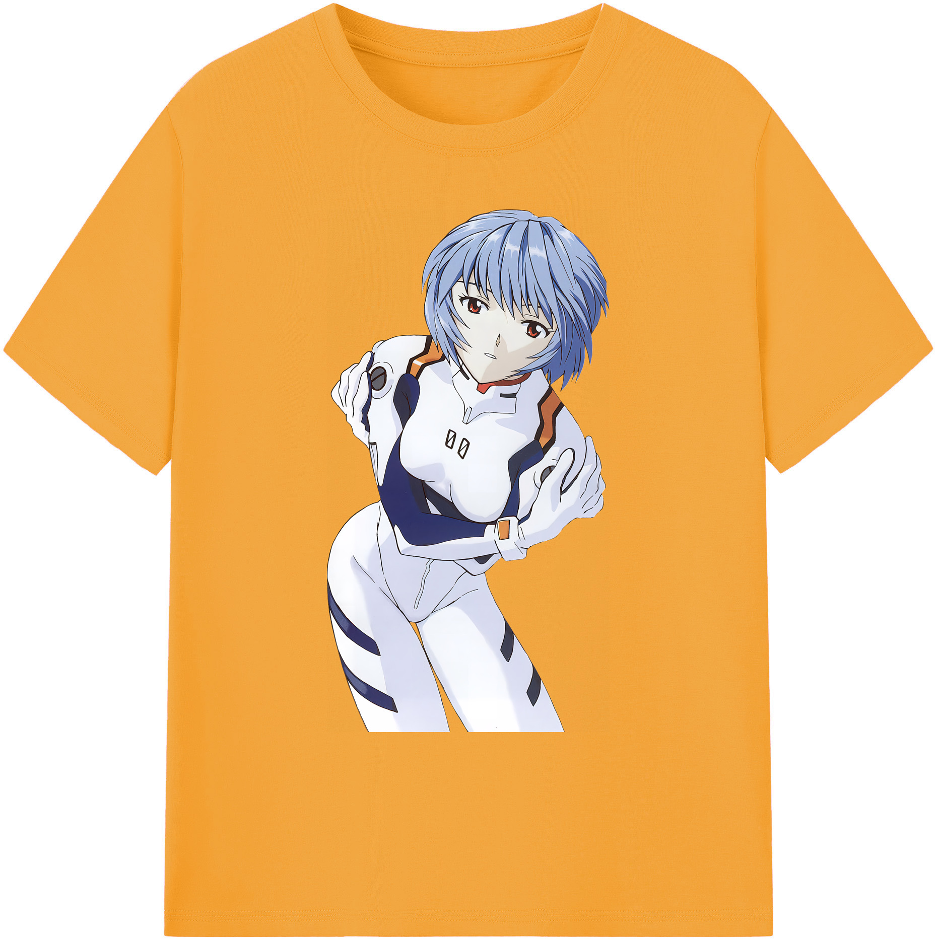 （画像用） EVA 新世紀エヴァンゲリオン 綿100％ メンズ半袖Tシャツ｜肌触りやわらか＆通気性
