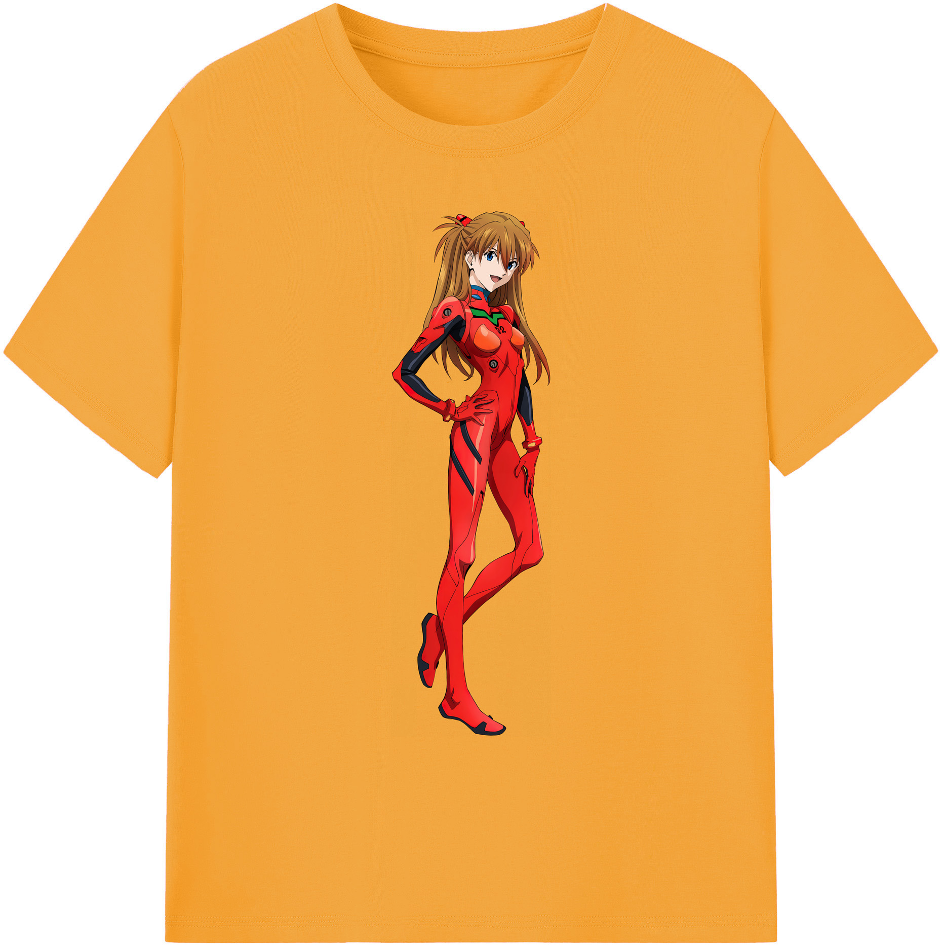 （画像用） EVA 新世紀エヴァンゲリオン 綿100％ メンズ半袖Tシャツ｜肌触りやわらか＆通気性