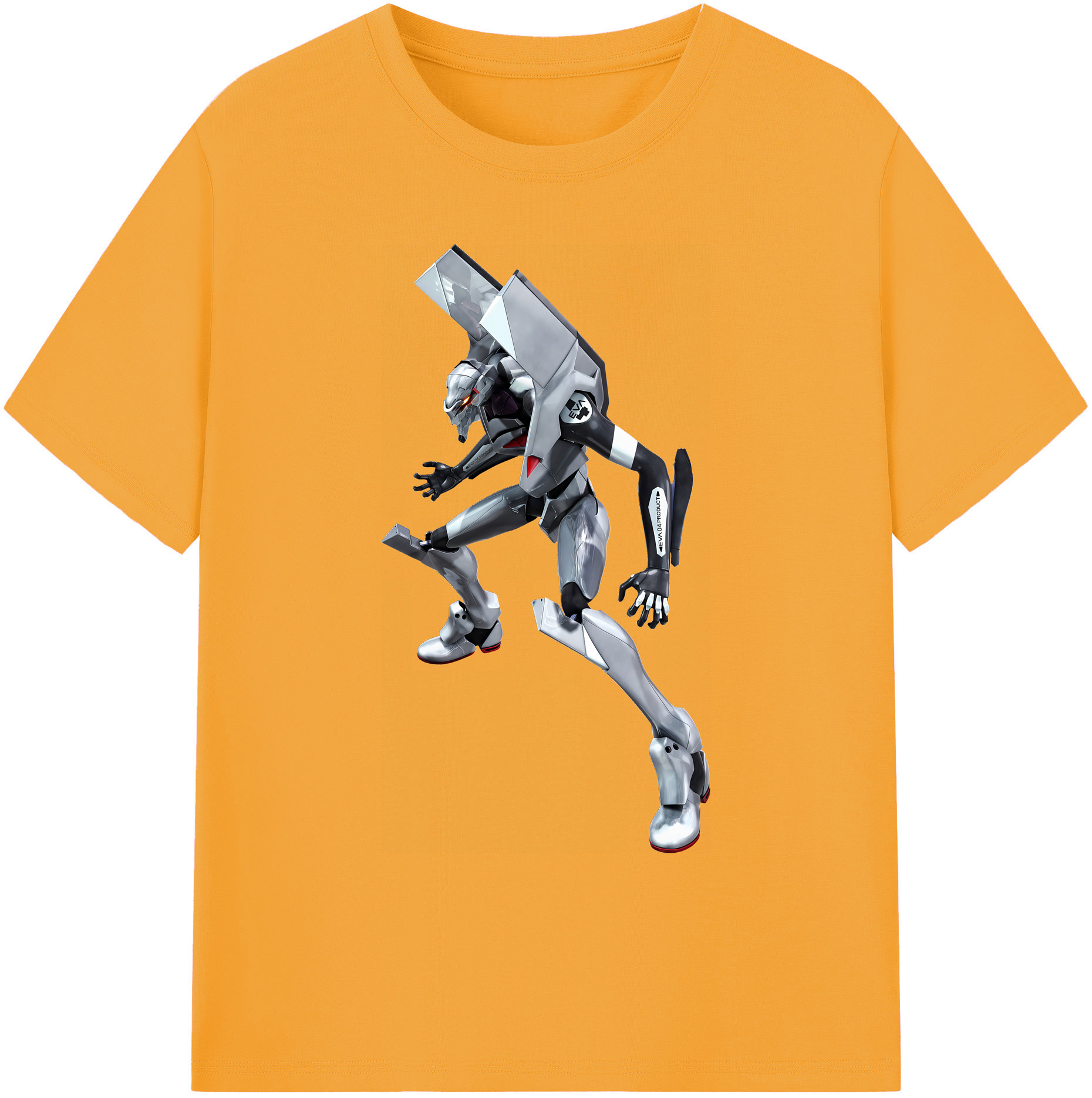 （画像用） EVA 新世紀エヴァンゲリオン 綿100％ メンズ半袖Tシャツ｜肌触りやわらか＆通気性