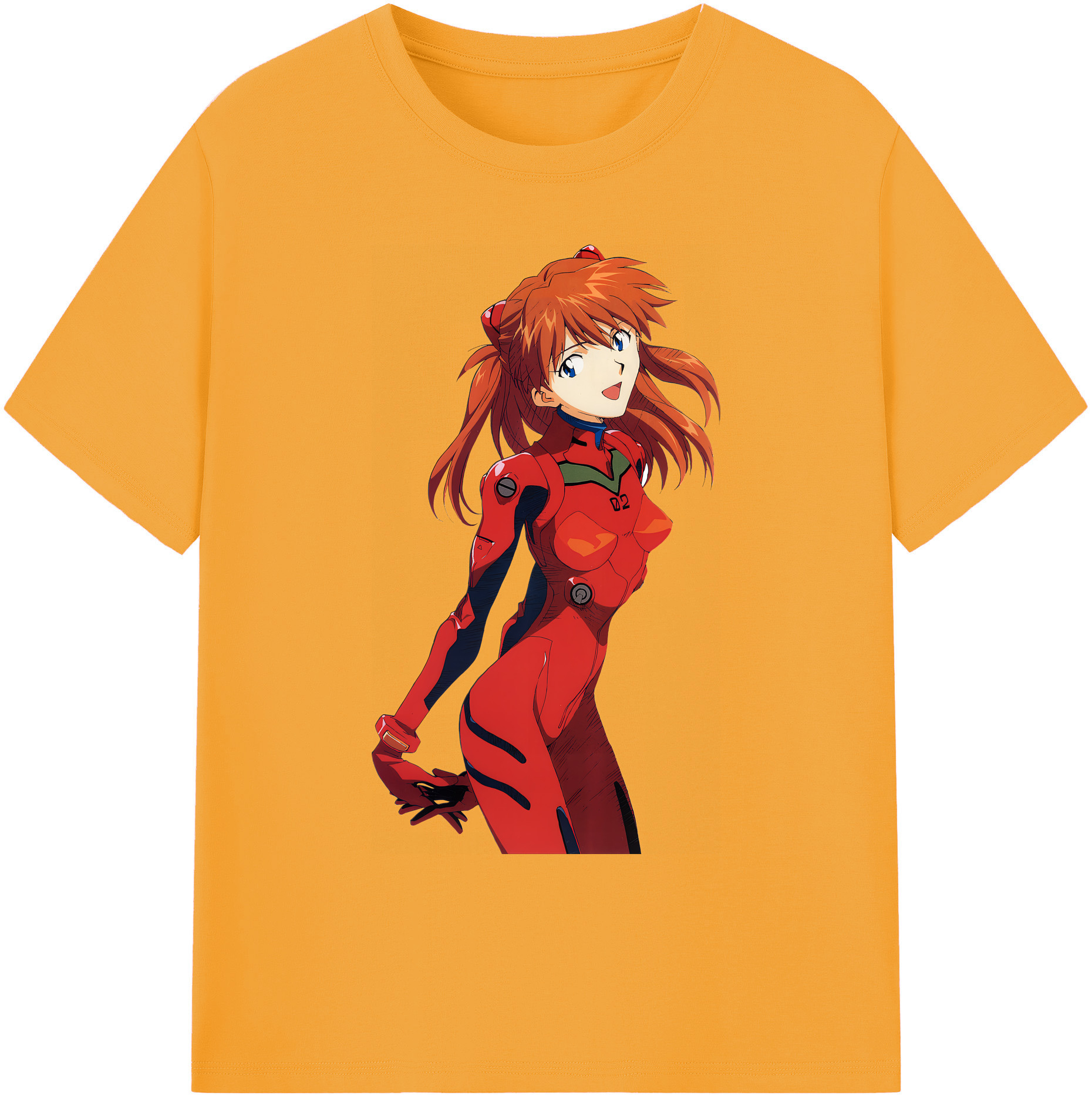 （画像用） EVA 新世紀エヴァンゲリオン 綿100％ メンズ半袖Tシャツ｜肌触りやわらか＆通気性