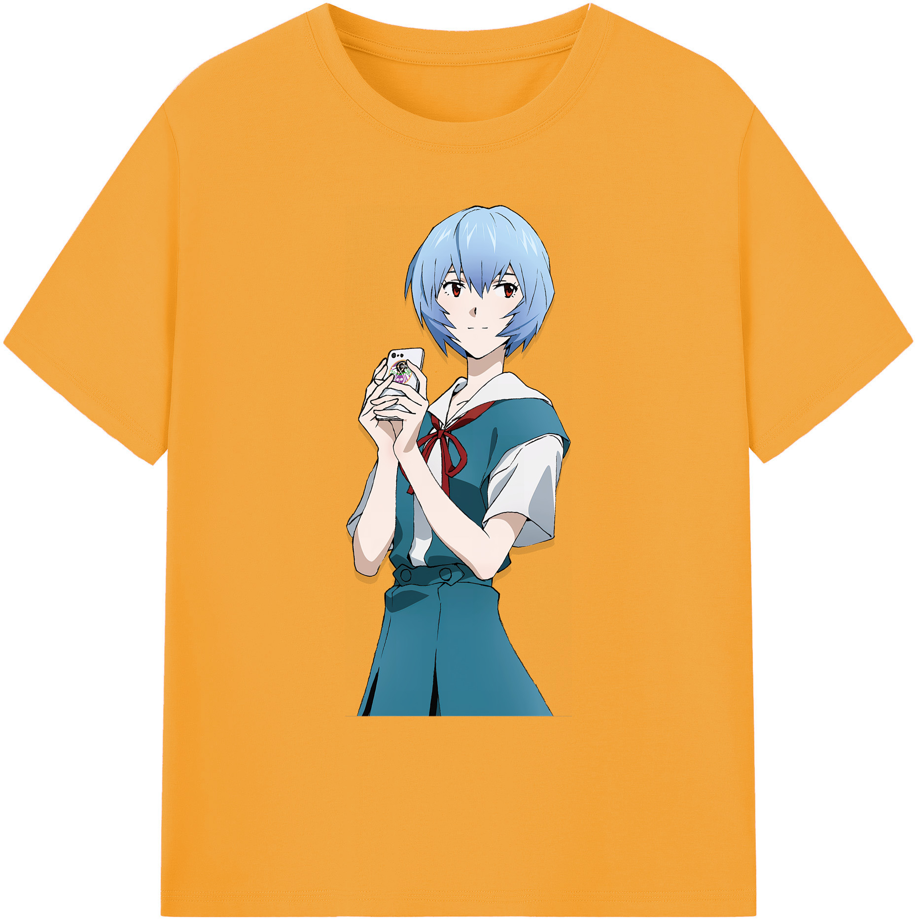 （画像用） EVA 新世紀エヴァンゲリオン 綿100％ メンズ半袖Tシャツ｜肌触りやわらか＆通気性