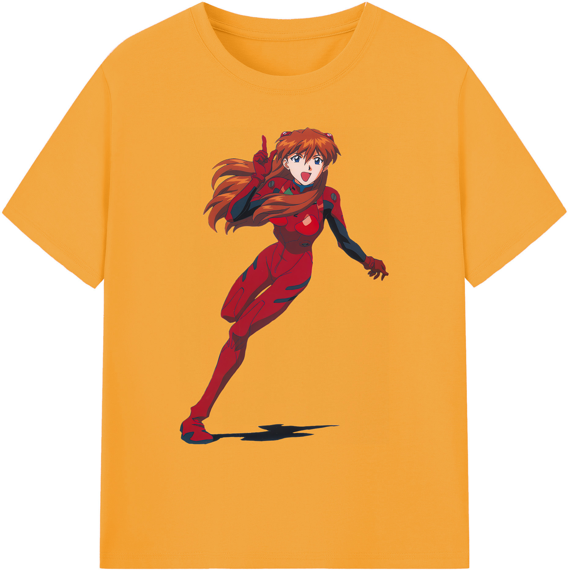 （画像用） EVA 新世紀エヴァンゲリオン 綿100％ メンズ半袖Tシャツ｜肌触りやわらか＆通気性