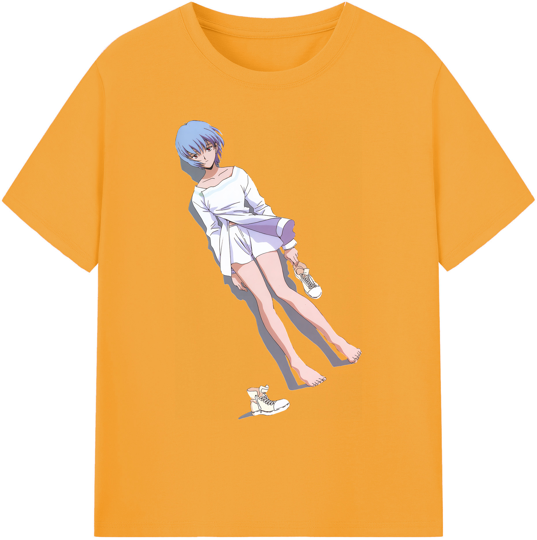 （画像用） EVA 新世紀エヴァンゲリオン 綿100％ メンズ半袖Tシャツ｜肌触りやわらか＆通気性