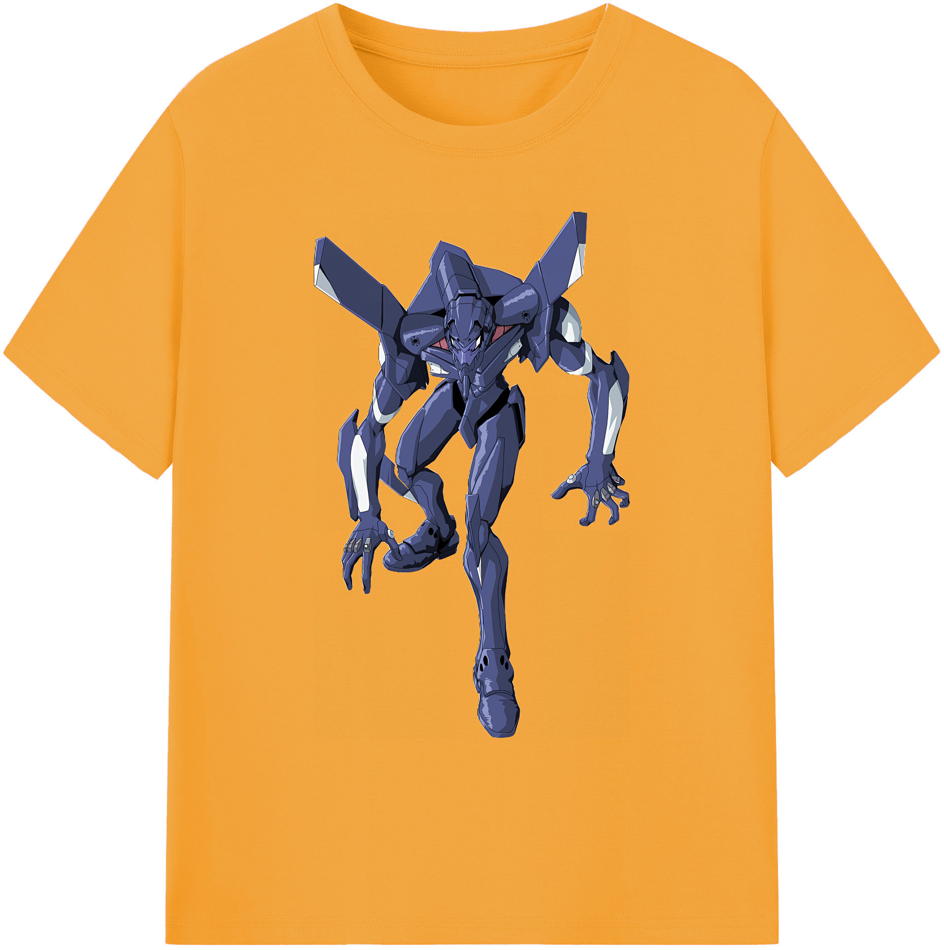 （画像用） EVA 新世紀エヴァンゲリオン 綿100％ メンズ半袖Tシャツ｜肌触りやわらか＆通気性