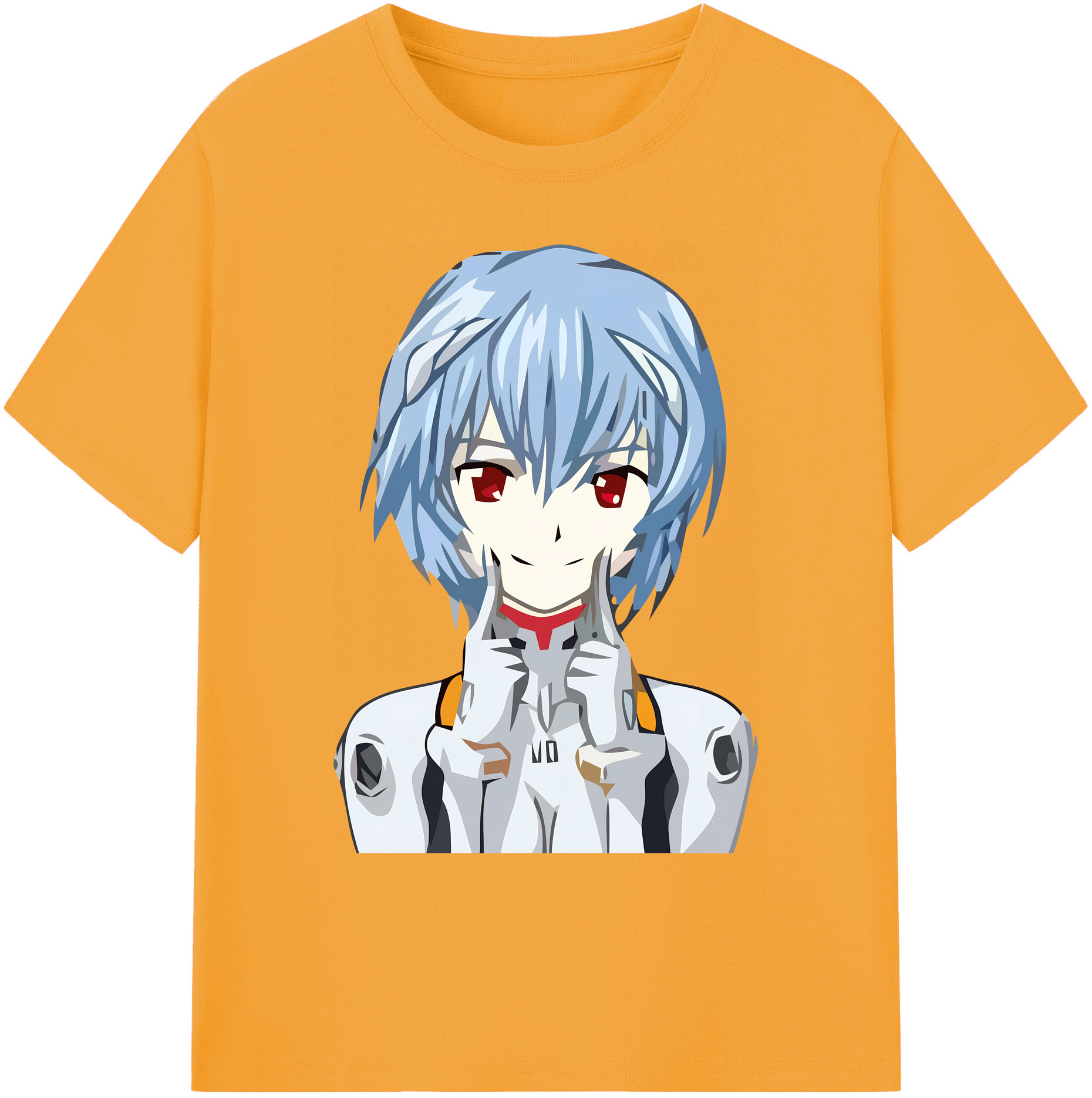 （画像用） EVA 新世紀エヴァンゲリオン 綿100％ メンズ半袖Tシャツ｜肌触りやわらか＆通気性