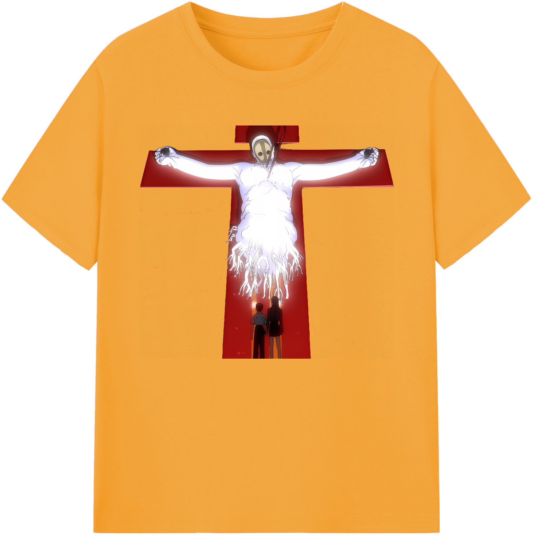（画像用） EVA 新世紀エヴァンゲリオン 綿100％ メンズ半袖Tシャツ｜肌触りやわらか＆通気性