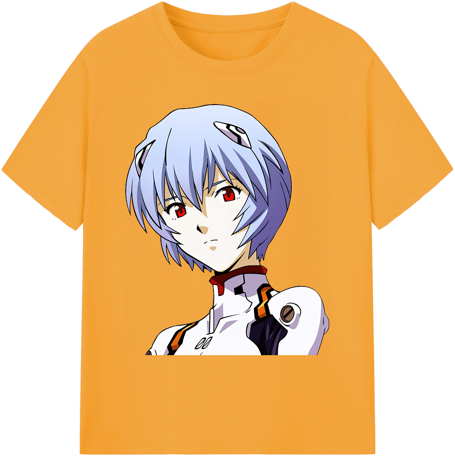 （画像用） EVA 新世紀エヴァンゲリオン 綿100％ メンズ半袖Tシャツ｜肌触りやわらか＆通気性