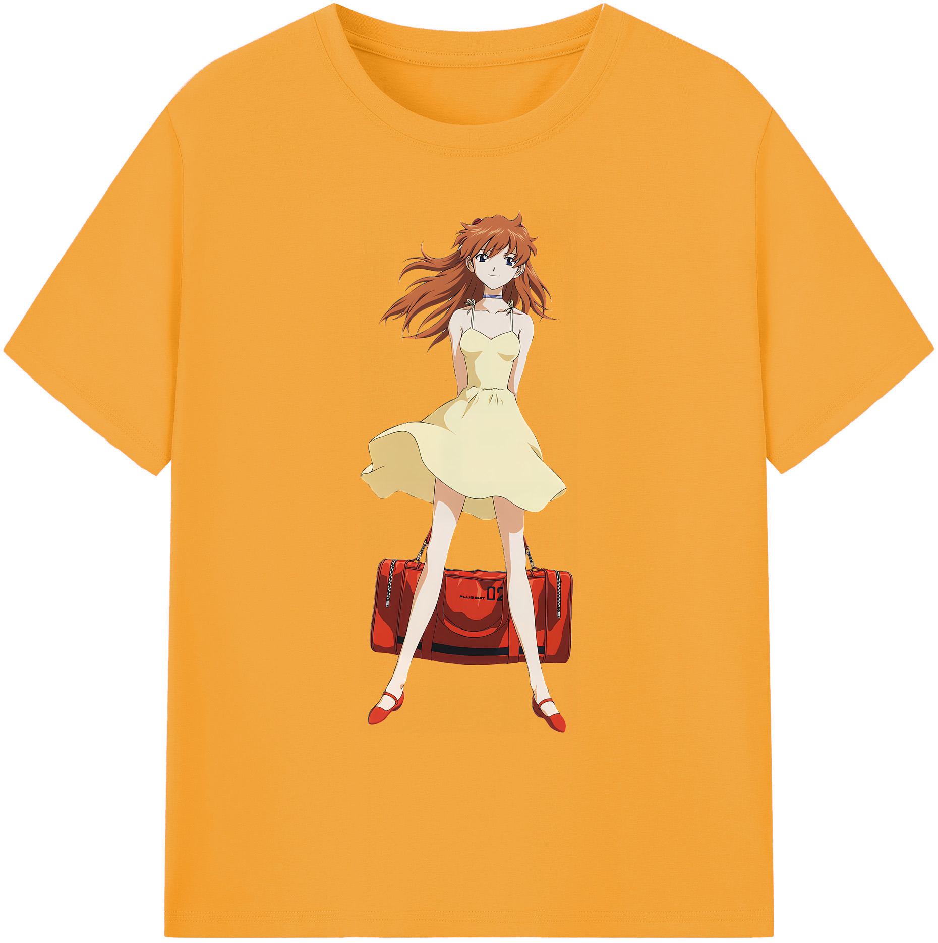 （画像用） EVA 新世紀エヴァンゲリオン 綿100％ メンズ半袖Tシャツ｜肌触りやわらか＆通気性
