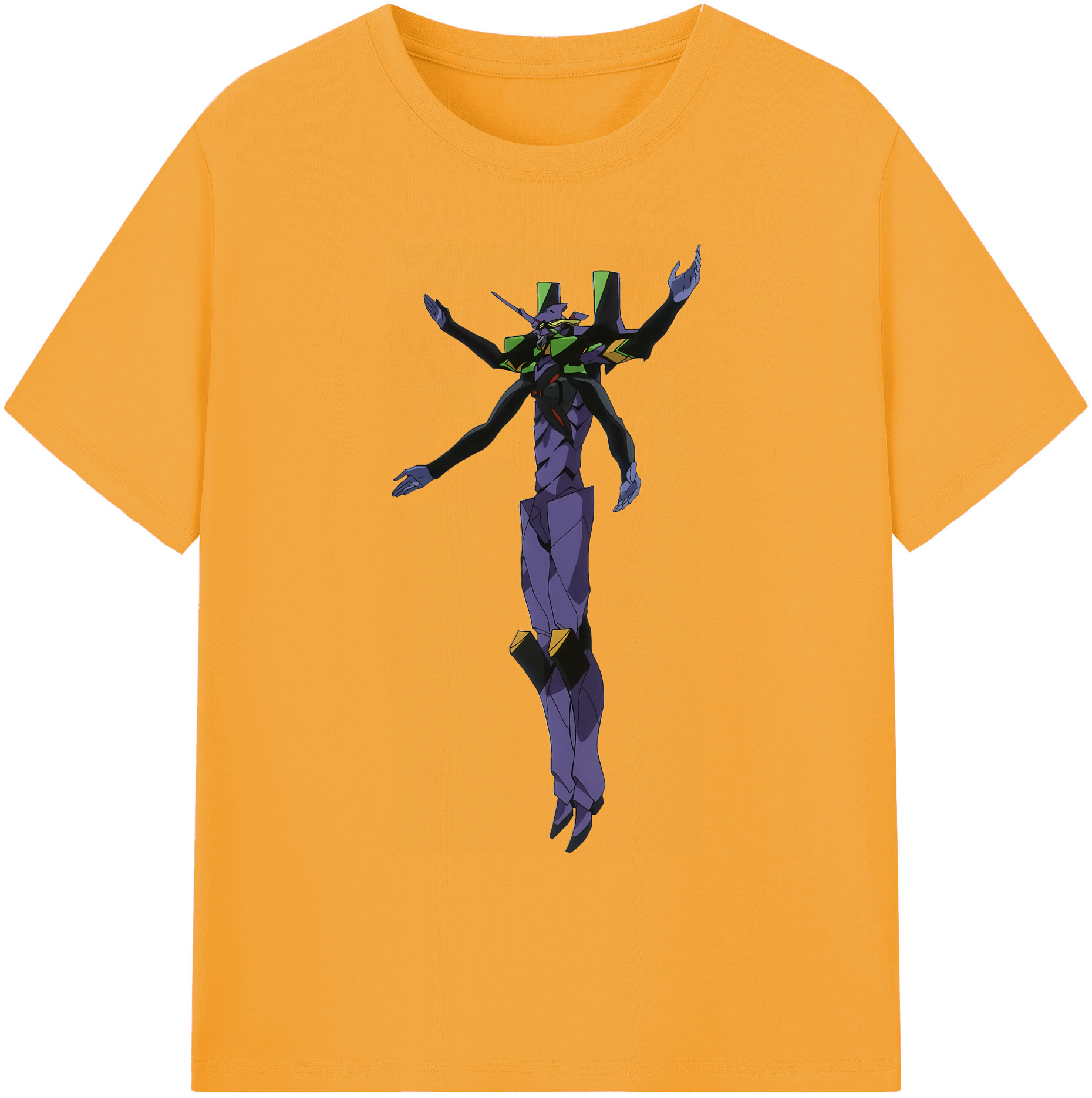 （画像用） EVA 新世紀エヴァンゲリオン 綿100％ メンズ半袖Tシャツ｜肌触りやわらか＆通気性