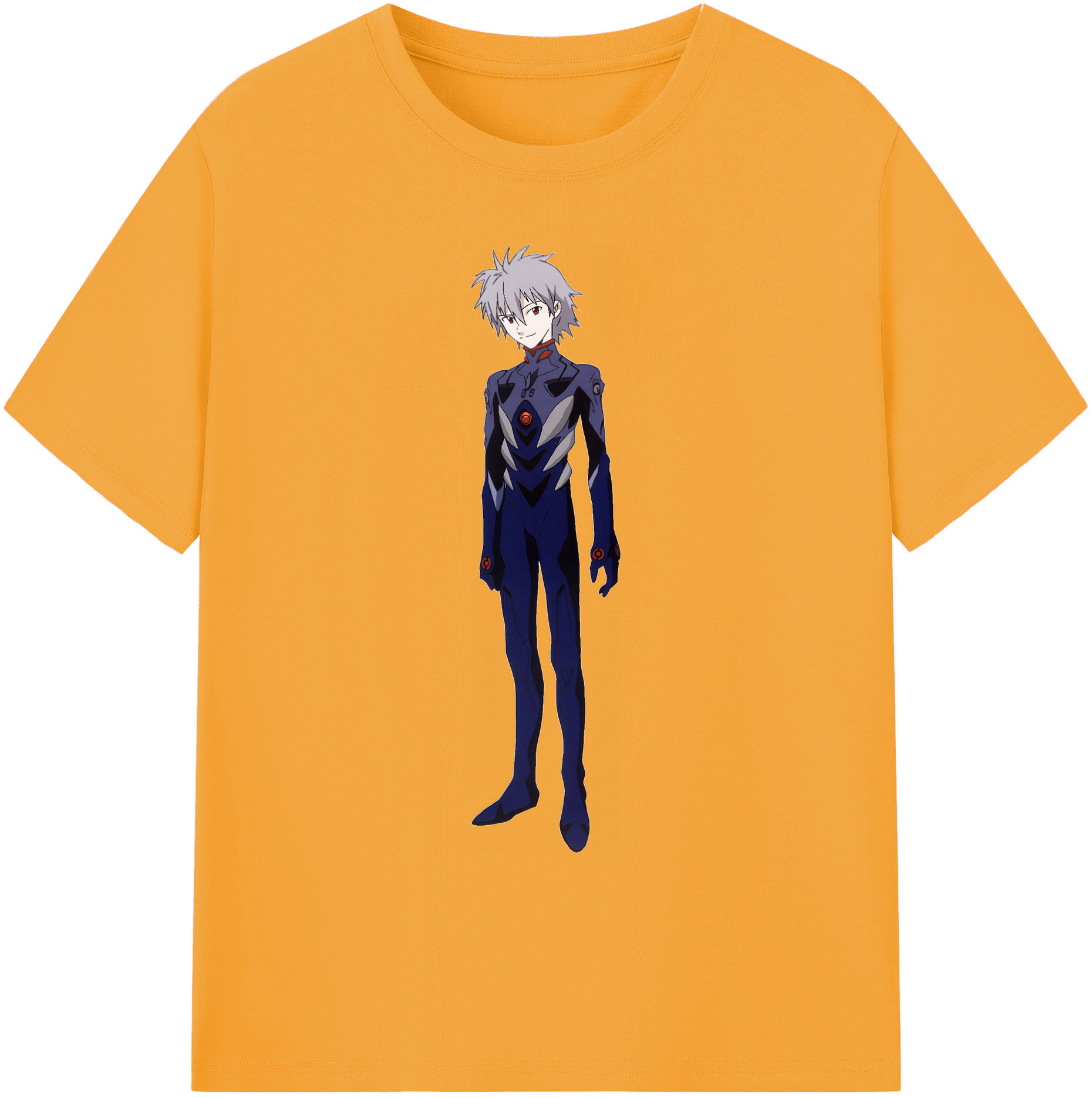 （画像用） EVA 新世紀エヴァンゲリオン 綿100％ メンズ半袖Tシャツ｜肌触りやわらか＆通気性