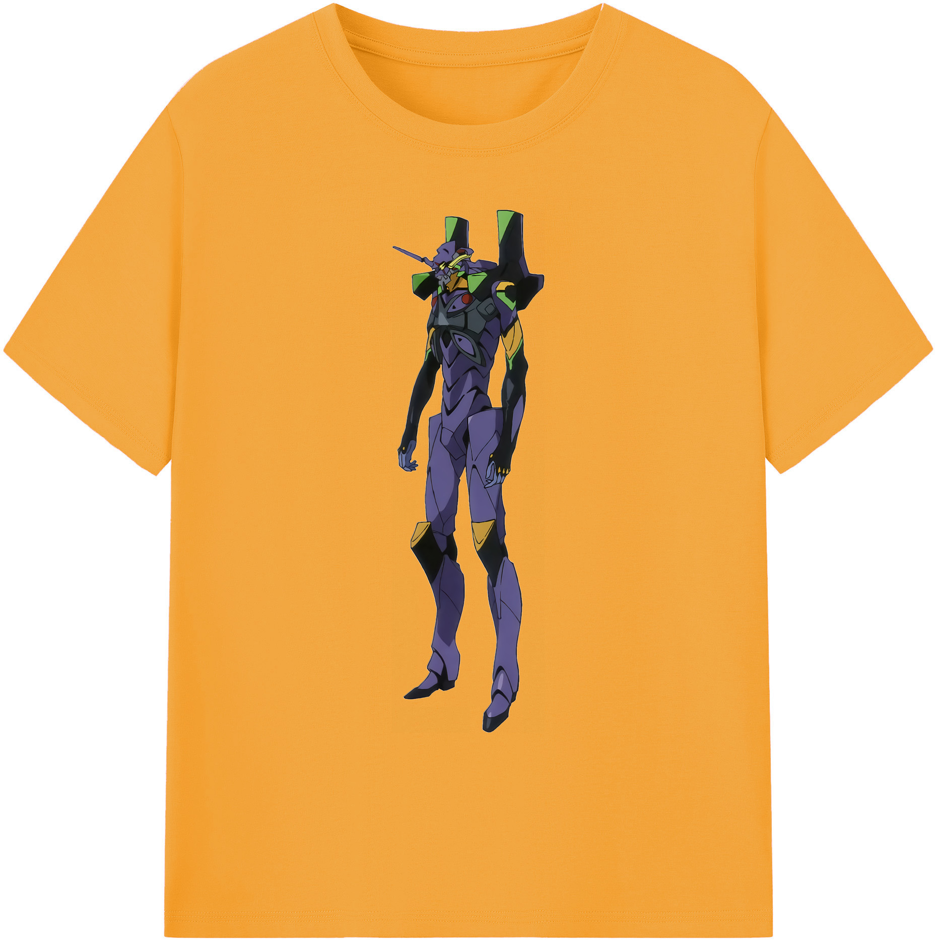 （画像用） EVA 新世紀エヴァンゲリオン 綿100％ メンズ半袖Tシャツ｜肌触りやわらか＆通気性