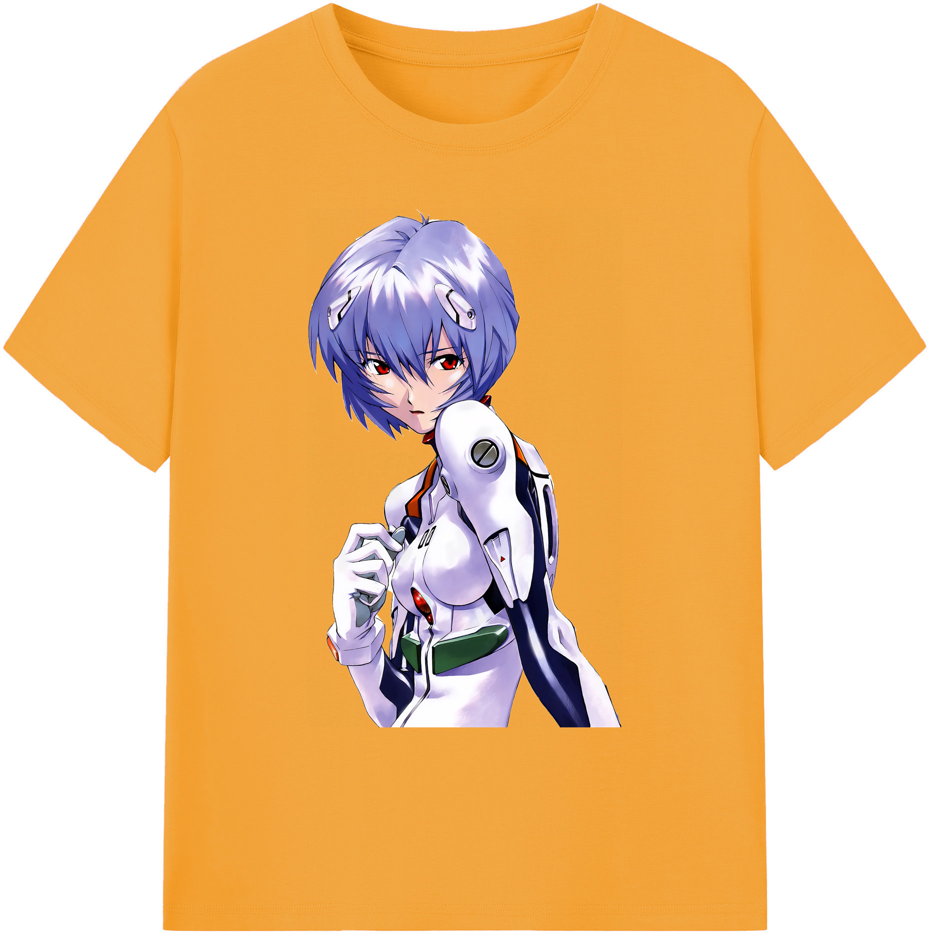 （画像用） EVA 新世紀エヴァンゲリオン 綿100％ メンズ半袖Tシャツ｜肌触りやわらか＆通気性