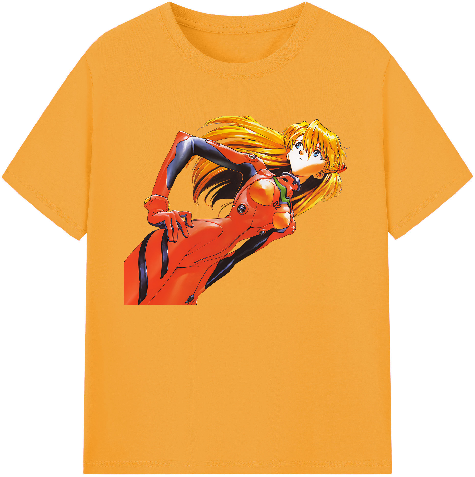 （画像用） EVA 新世紀エヴァンゲリオン 綿100％ メンズ半袖Tシャツ｜肌触りやわらか＆通気性
