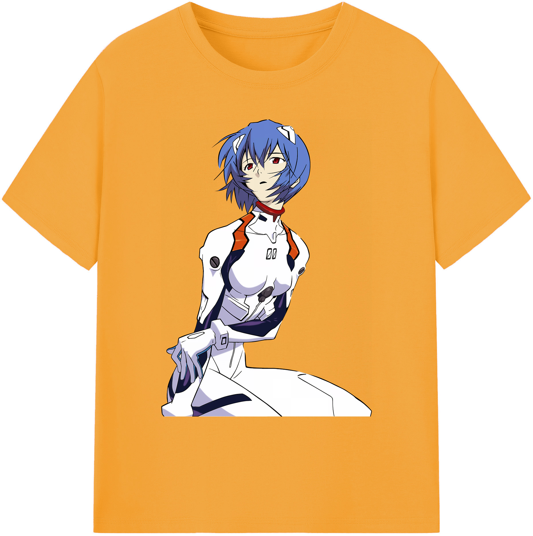 （画像用） EVA 新世紀エヴァンゲリオン 綿100％ メンズ半袖Tシャツ｜肌触りやわらか＆通気性