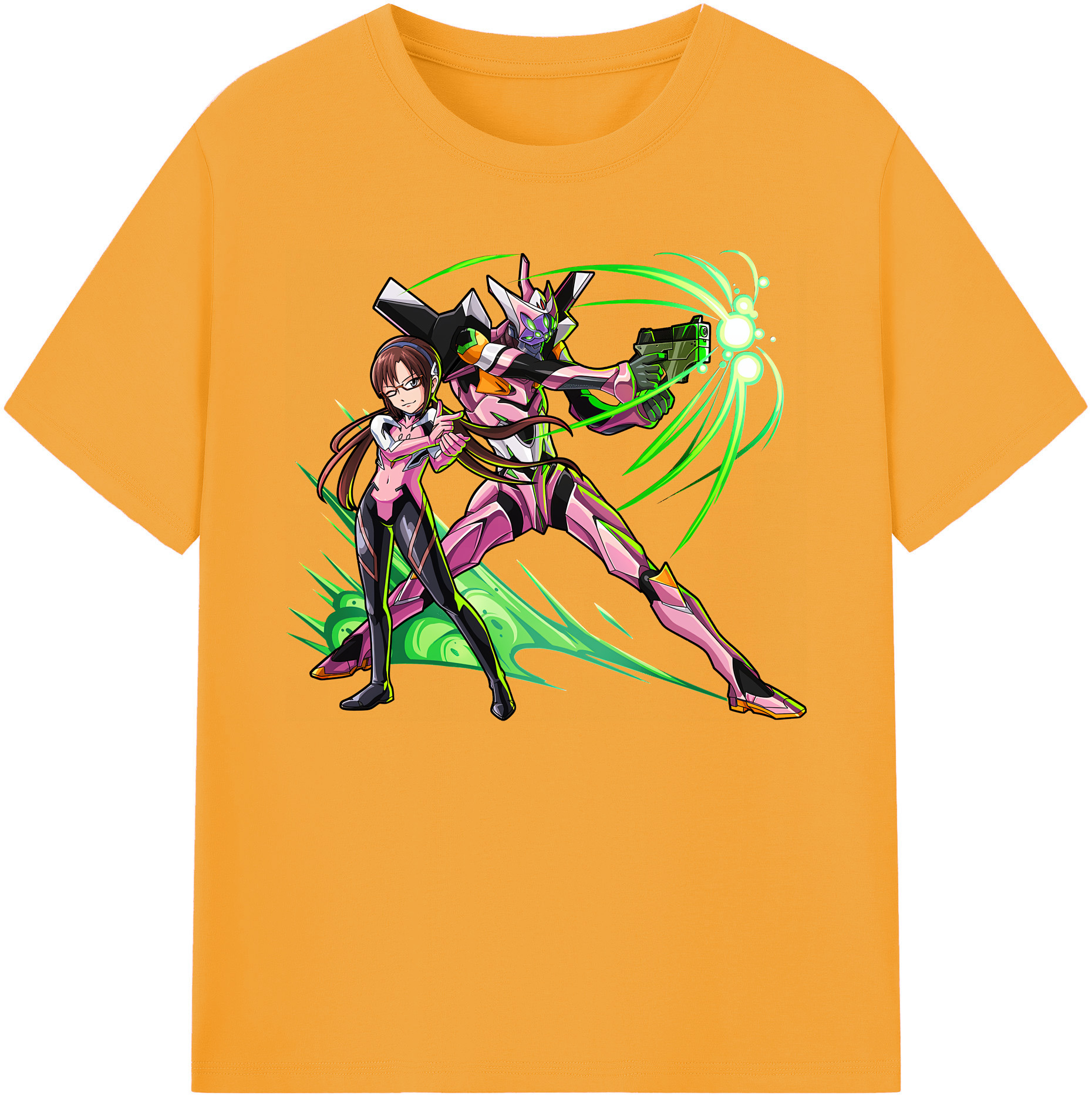 （画像用） EVA 新世紀エヴァンゲリオン 綿100％ メンズ半袖Tシャツ｜肌触りやわらか＆通気性