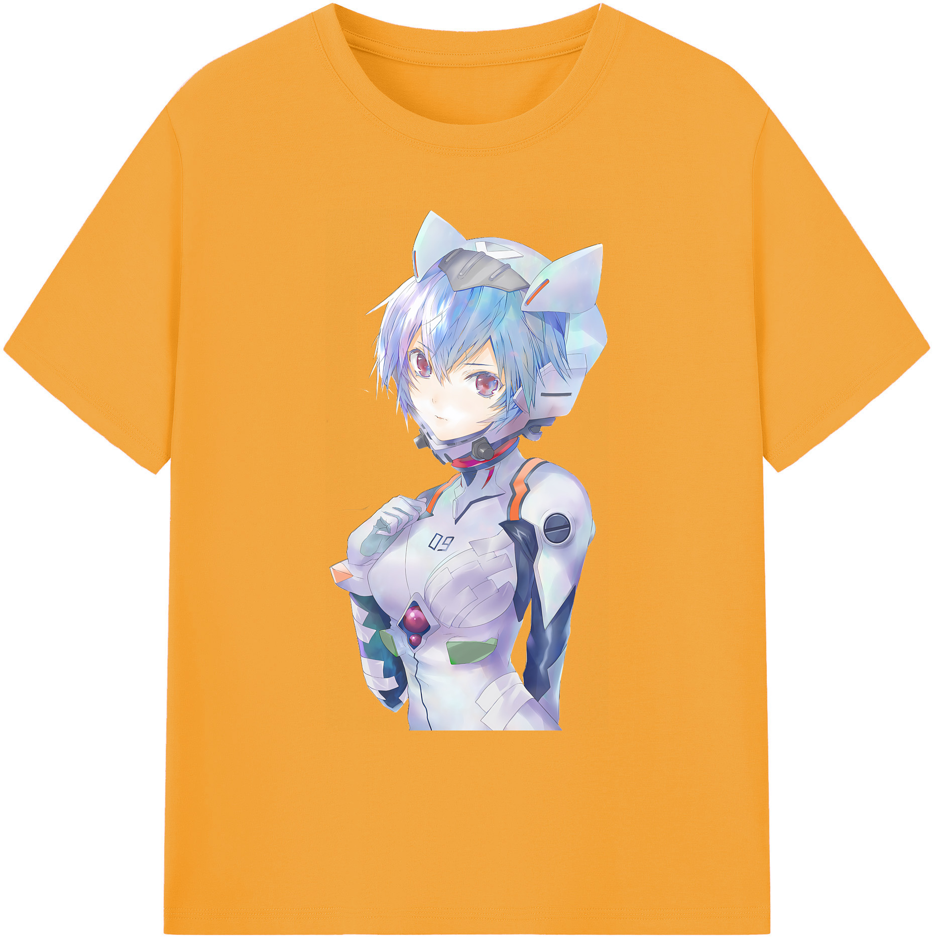 （画像用） EVA 新世紀エヴァンゲリオン 綿100％ メンズ半袖Tシャツ｜肌触りやわらか＆通気性