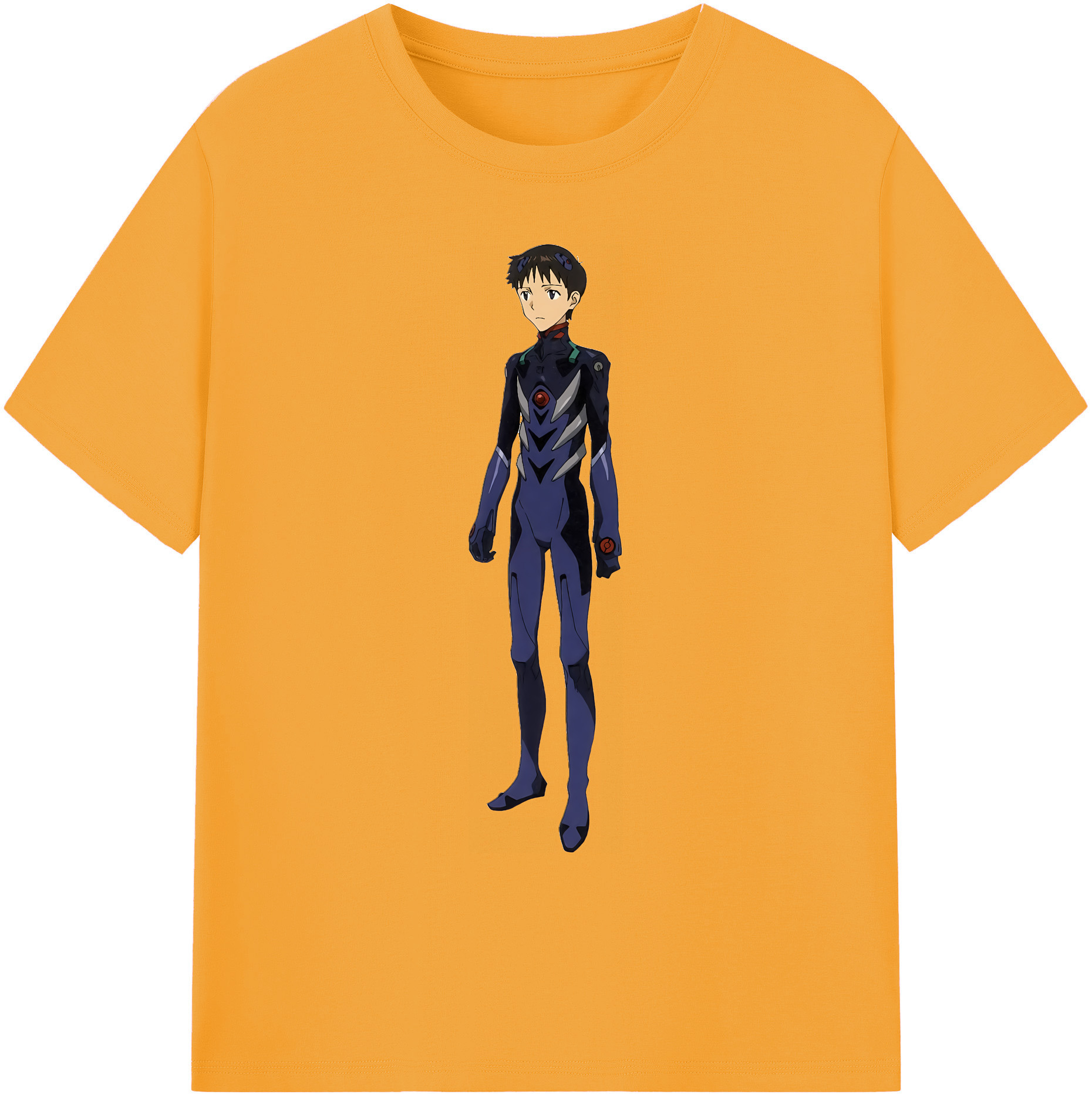 （画像用） EVA 新世紀エヴァンゲリオン 綿100％ メンズ半袖Tシャツ｜肌触りやわらか＆通気性