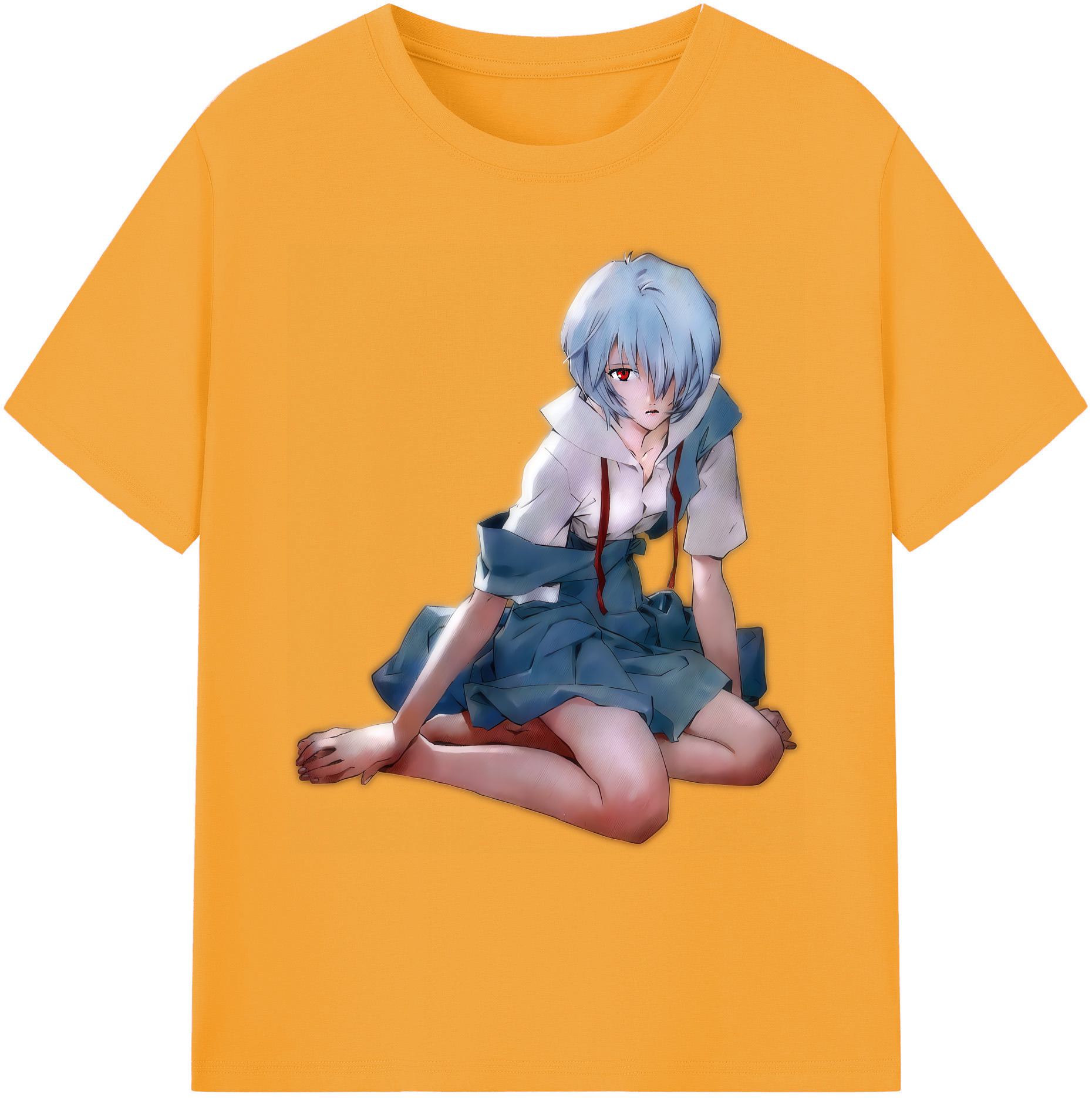 （画像用） EVA 新世紀エヴァンゲリオン 綿100％ メンズ半袖Tシャツ｜肌触りやわらか＆通気性