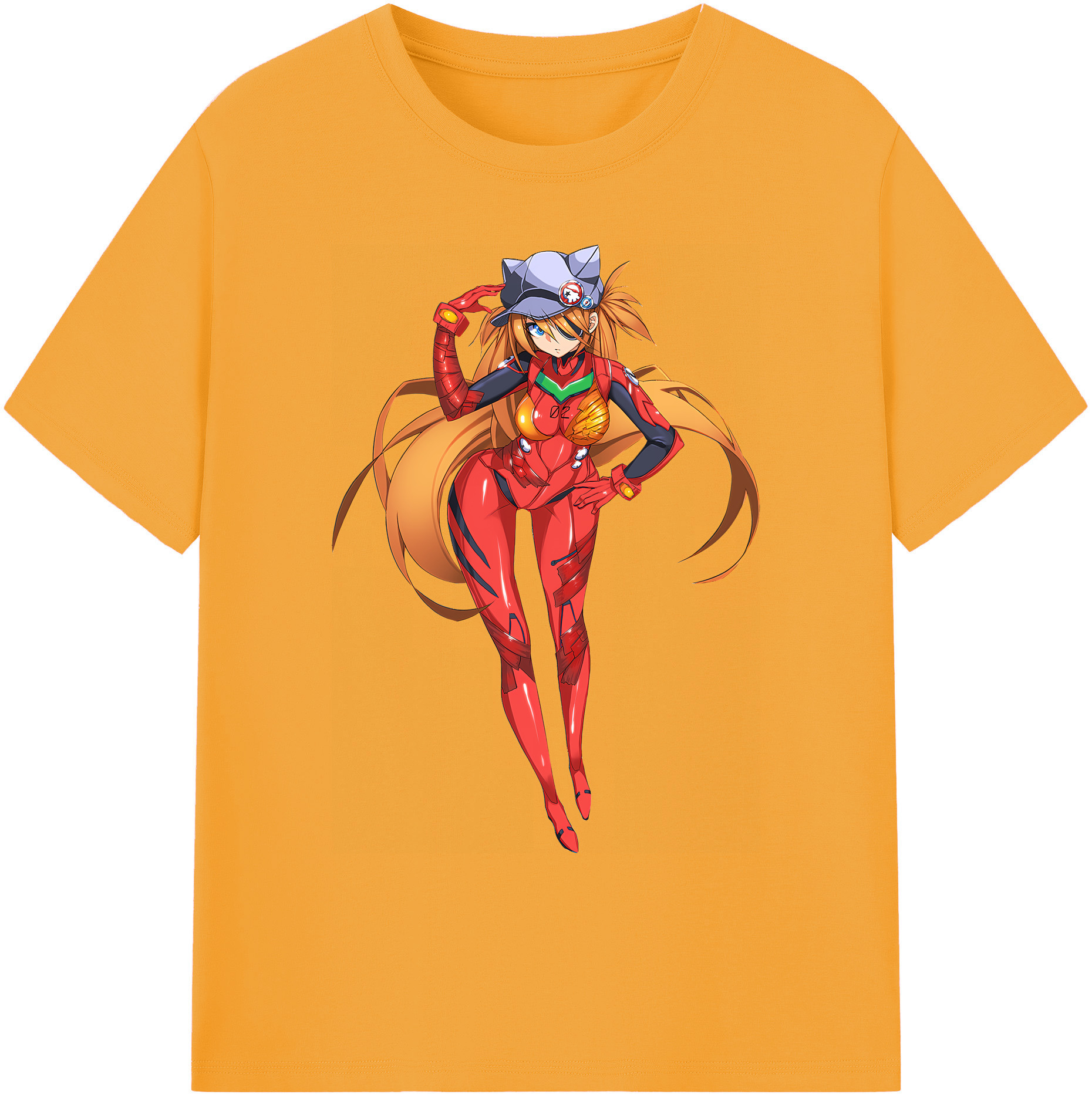 （画像用） EVA 新世紀エヴァンゲリオン 綿100％ メンズ半袖Tシャツ｜肌触りやわらか＆通気性