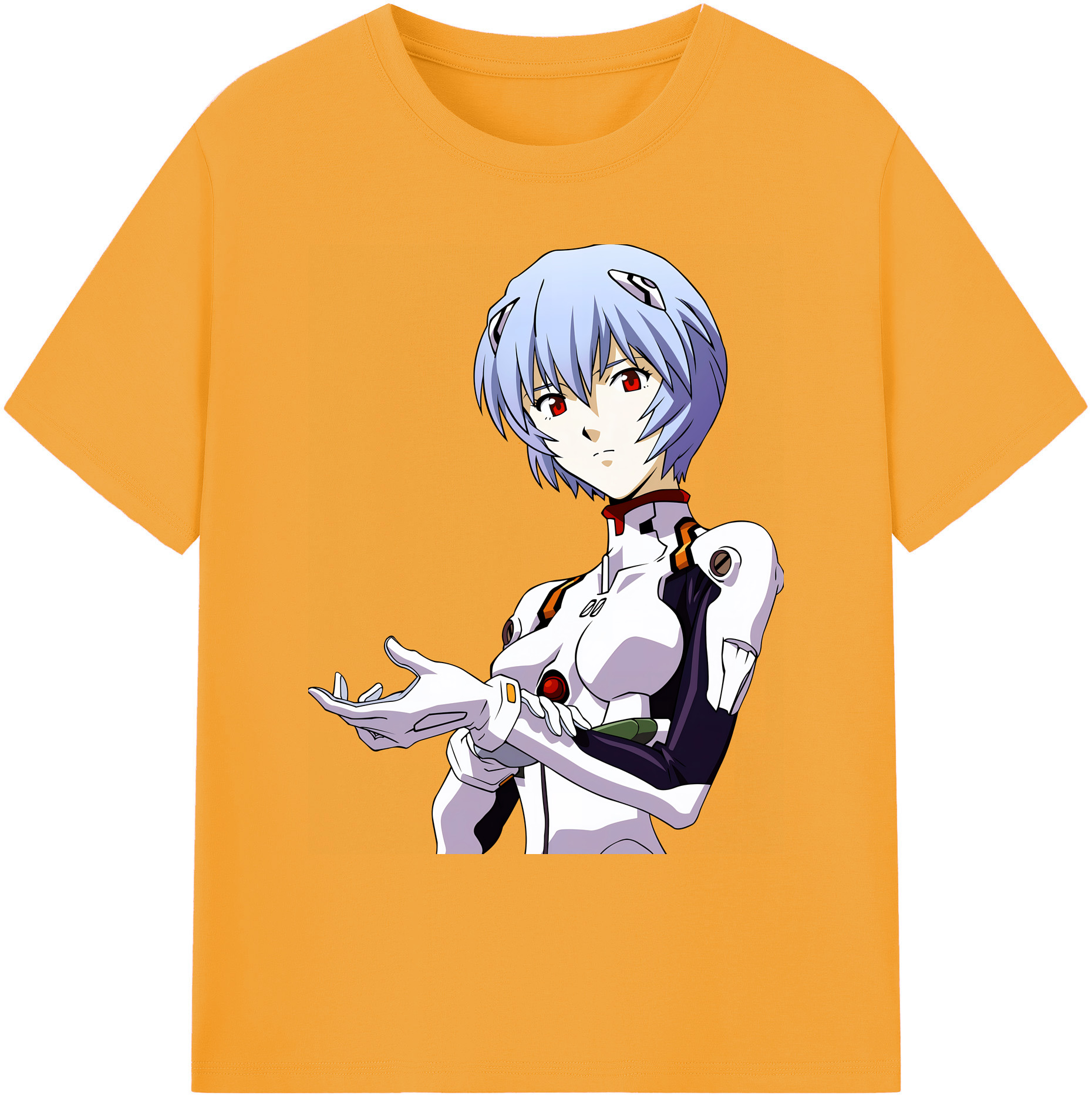 （画像用） EVA 新世紀エヴァンゲリオン 綿100％ メンズ半袖Tシャツ｜肌触りやわらか＆通気性
