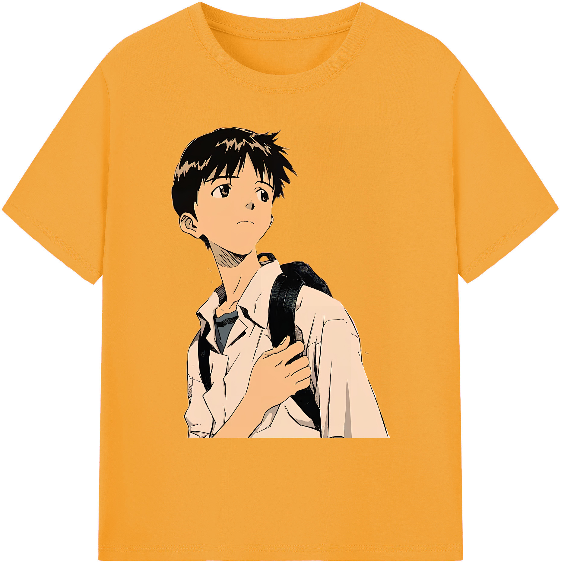 （画像用） EVA 新世紀エヴァンゲリオン 綿100％ メンズ半袖Tシャツ｜肌触りやわらか＆通気性
