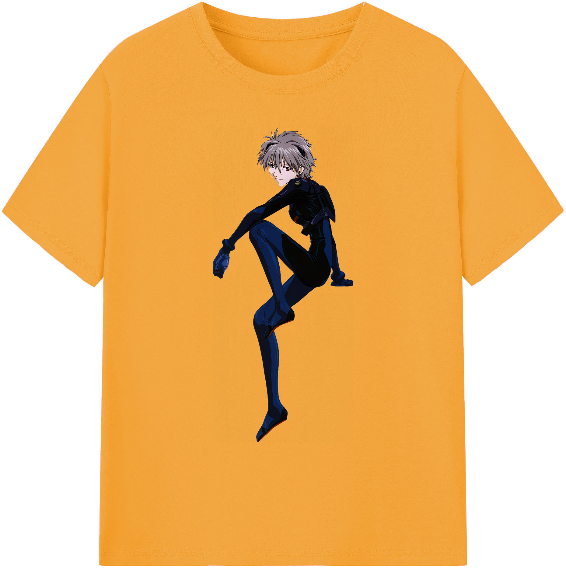 （画像用） EVA 新世紀エヴァンゲリオン 綿100％ メンズ半袖Tシャツ｜肌触りやわらか＆通気性