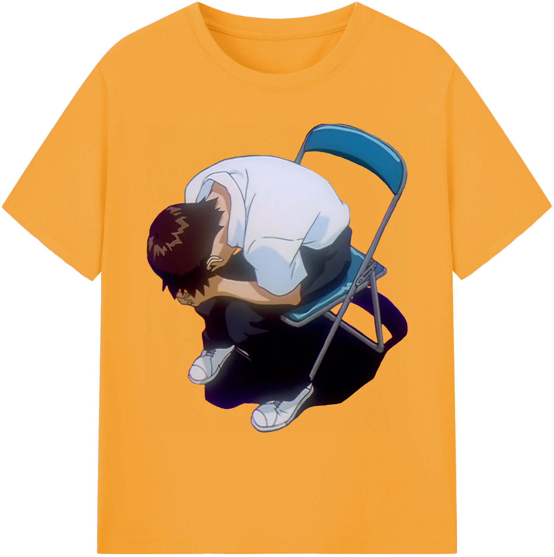 （画像用） EVA 新世紀エヴァンゲリオン 綿100％ メンズ半袖Tシャツ｜肌触りやわらか＆通気性