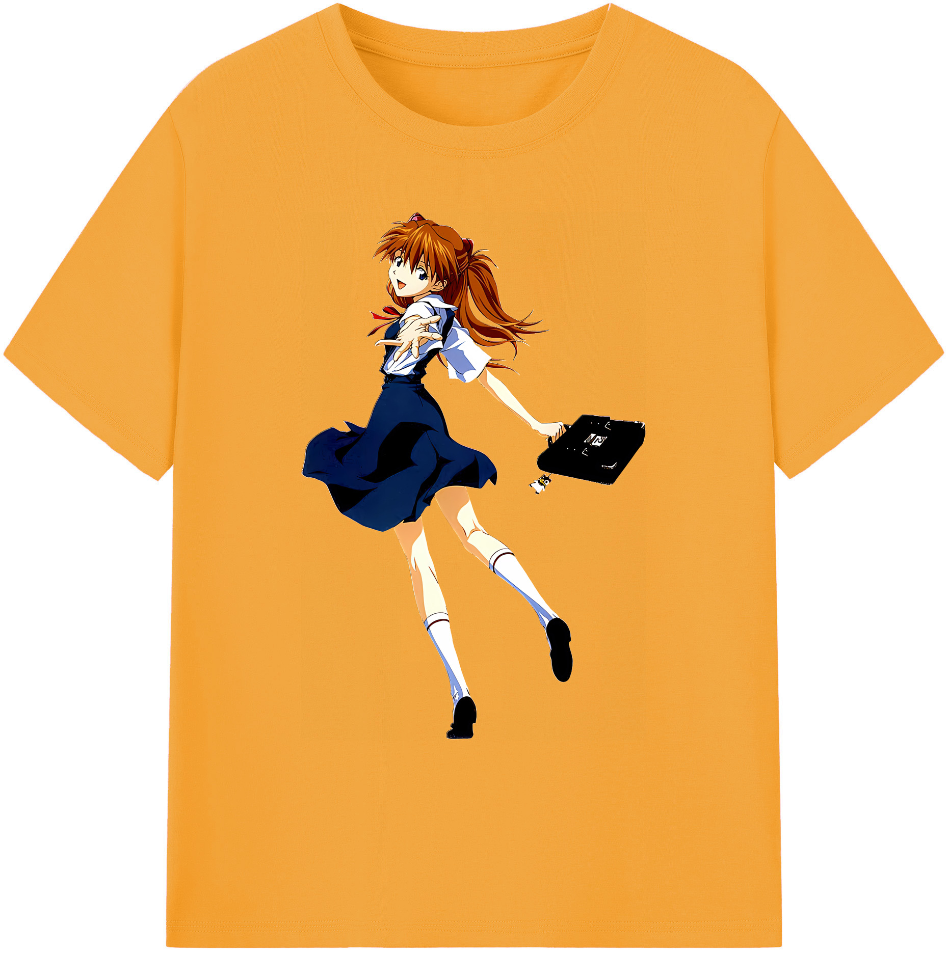 （画像用） EVA 新世紀エヴァンゲリオン 綿100％ メンズ半袖Tシャツ｜肌触りやわらか＆通気性
