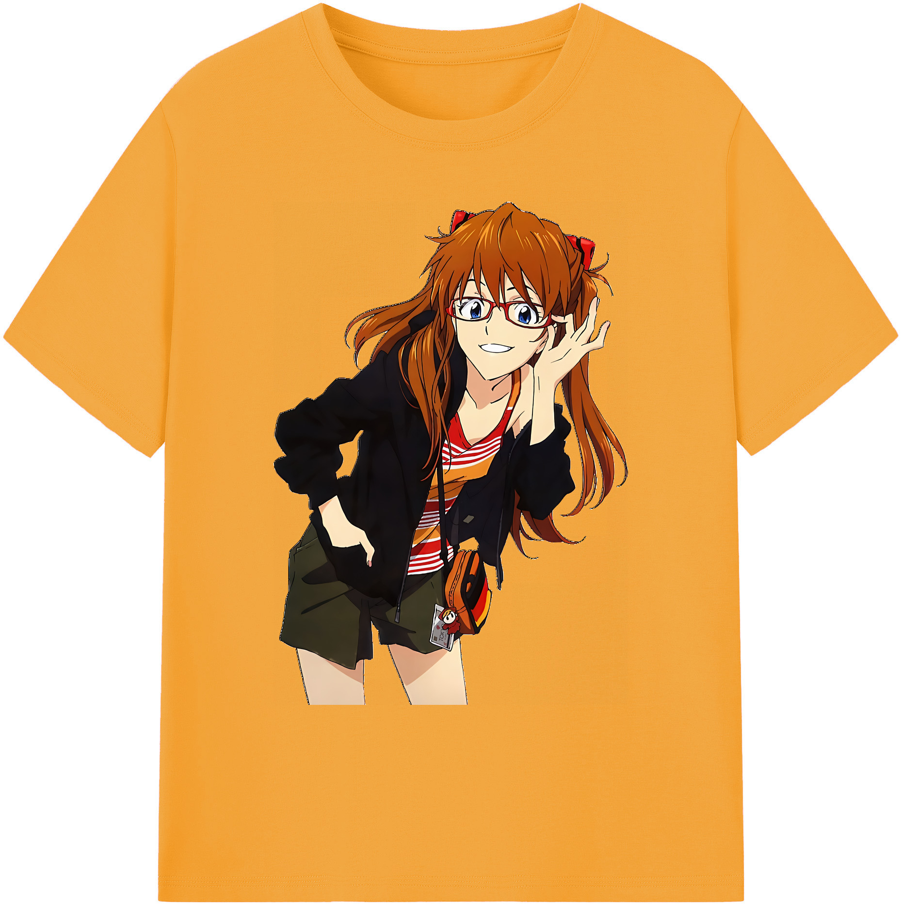 （画像用） EVA 新世紀エヴァンゲリオン 綿100％ メンズ半袖Tシャツ｜肌触りやわらか＆通気性