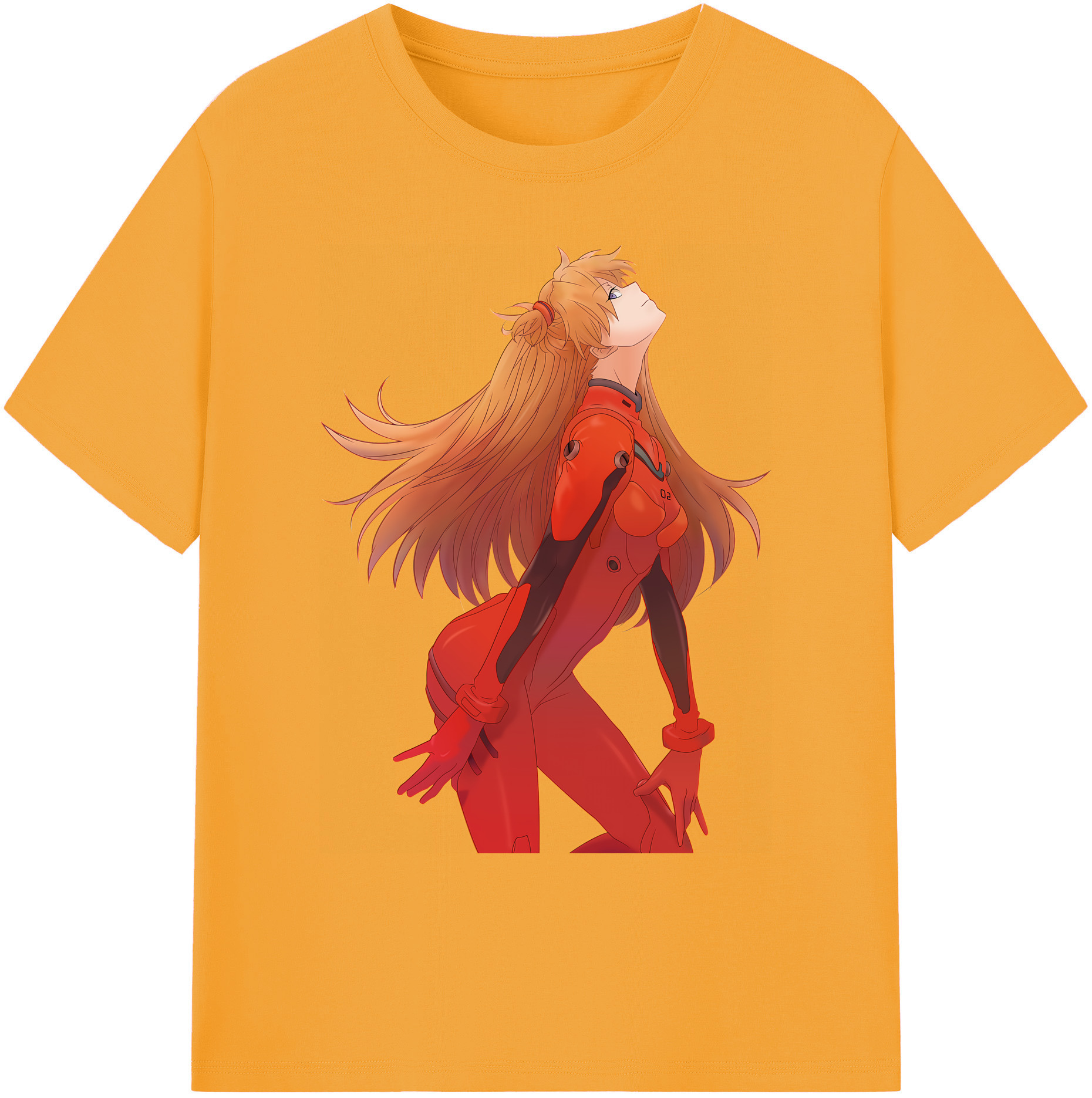 （画像用） EVA 新世紀エヴァンゲリオン 綿100％ メンズ半袖Tシャツ｜肌触りやわらか＆通気性