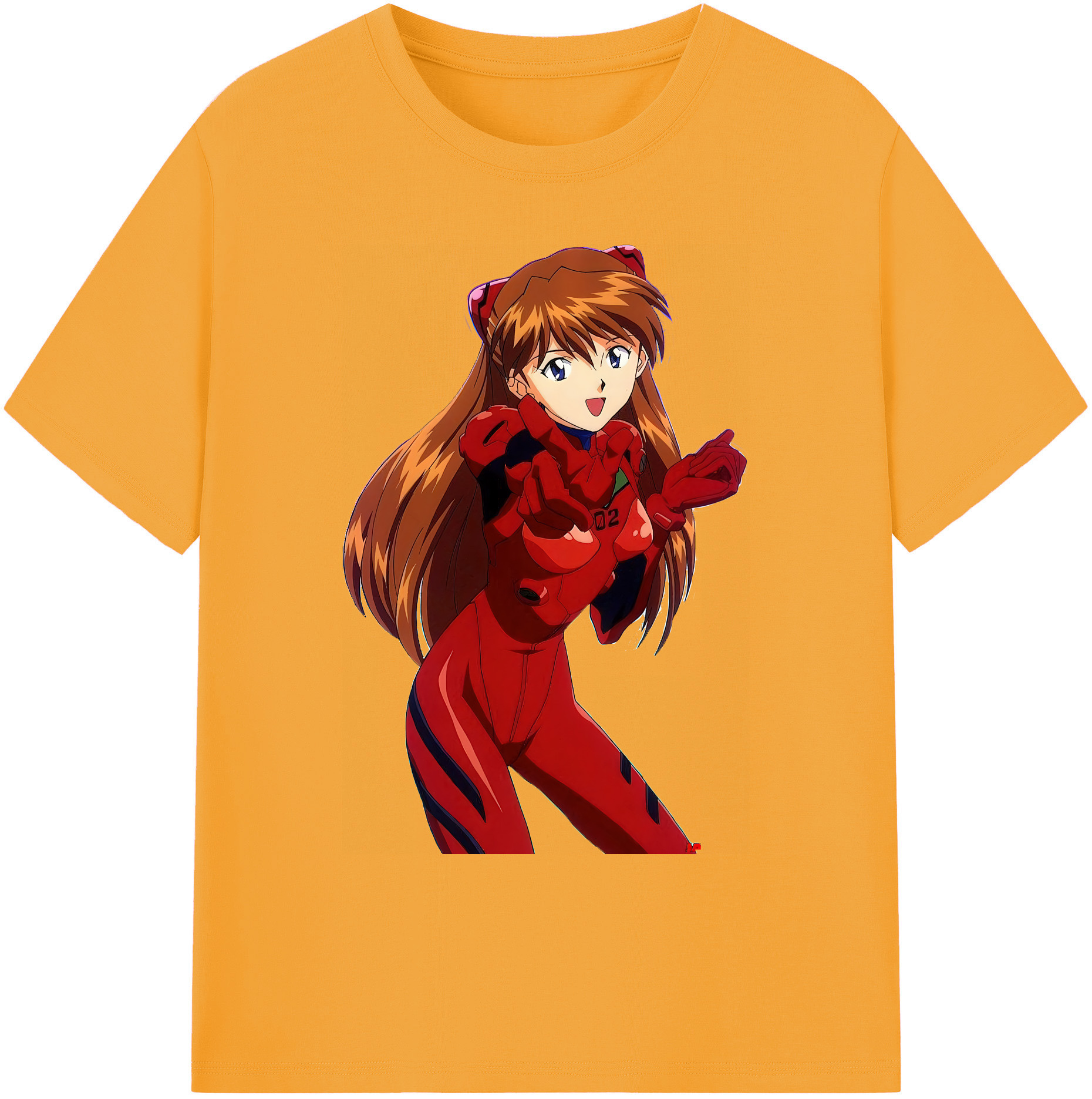 （画像用） EVA 新世紀エヴァンゲリオン 綿100％ メンズ半袖Tシャツ｜肌触りやわらか＆通気性