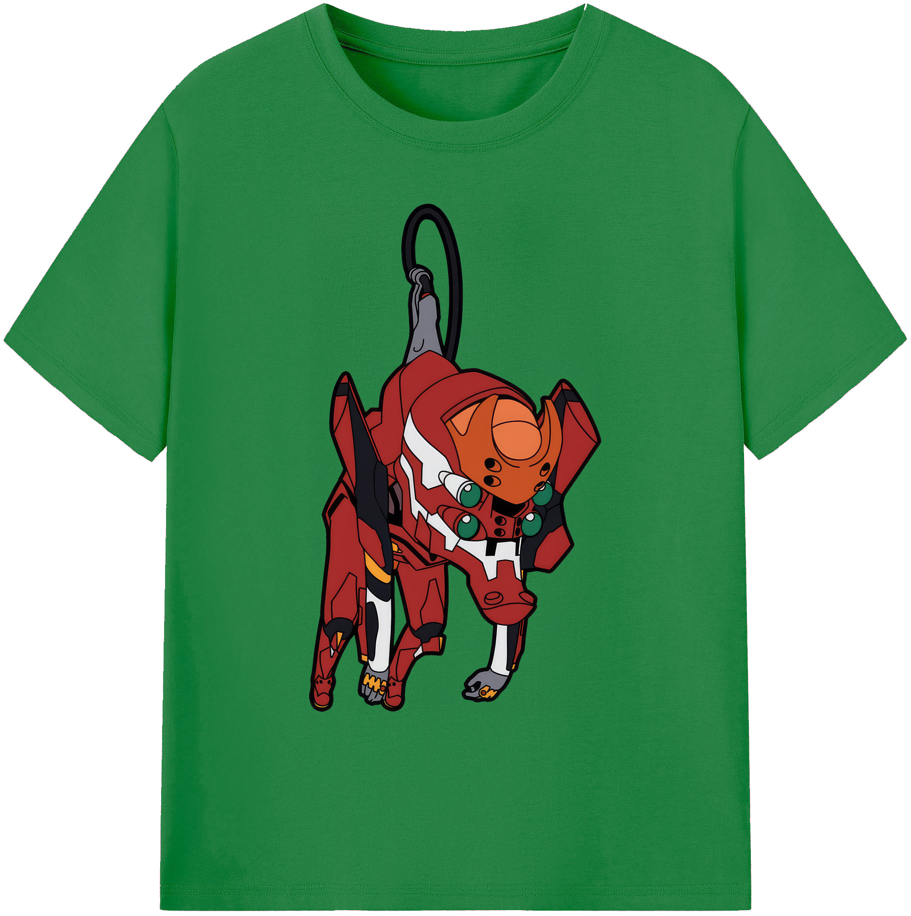 （画像用） EVA 新世紀エヴァンゲリオン 綿100％ メンズ半袖Tシャツ｜肌触りやわらか＆通気性