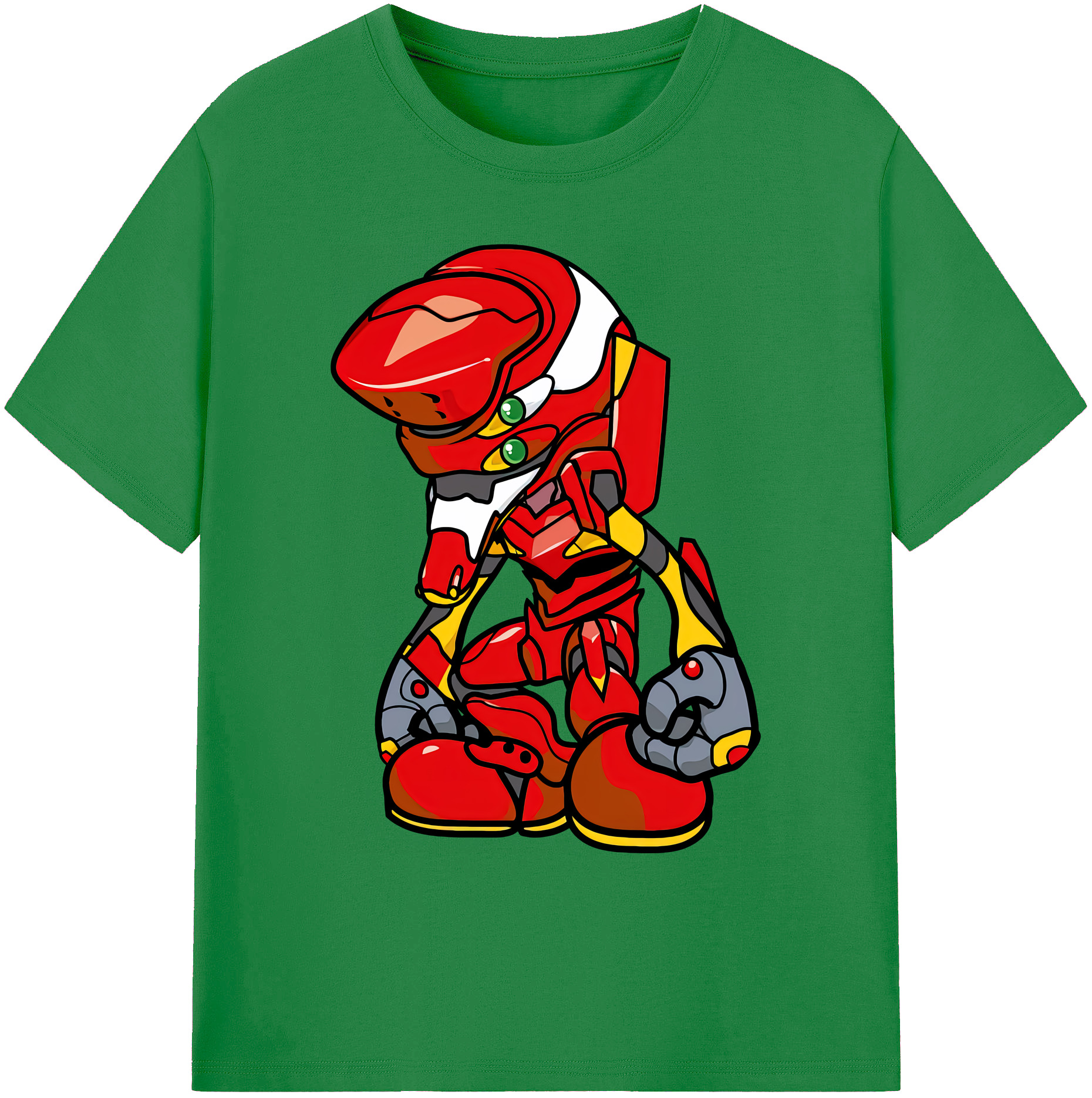 （画像用） EVA 新世紀エヴァンゲリオン 綿100％ メンズ半袖Tシャツ｜肌触りやわらか＆通気性