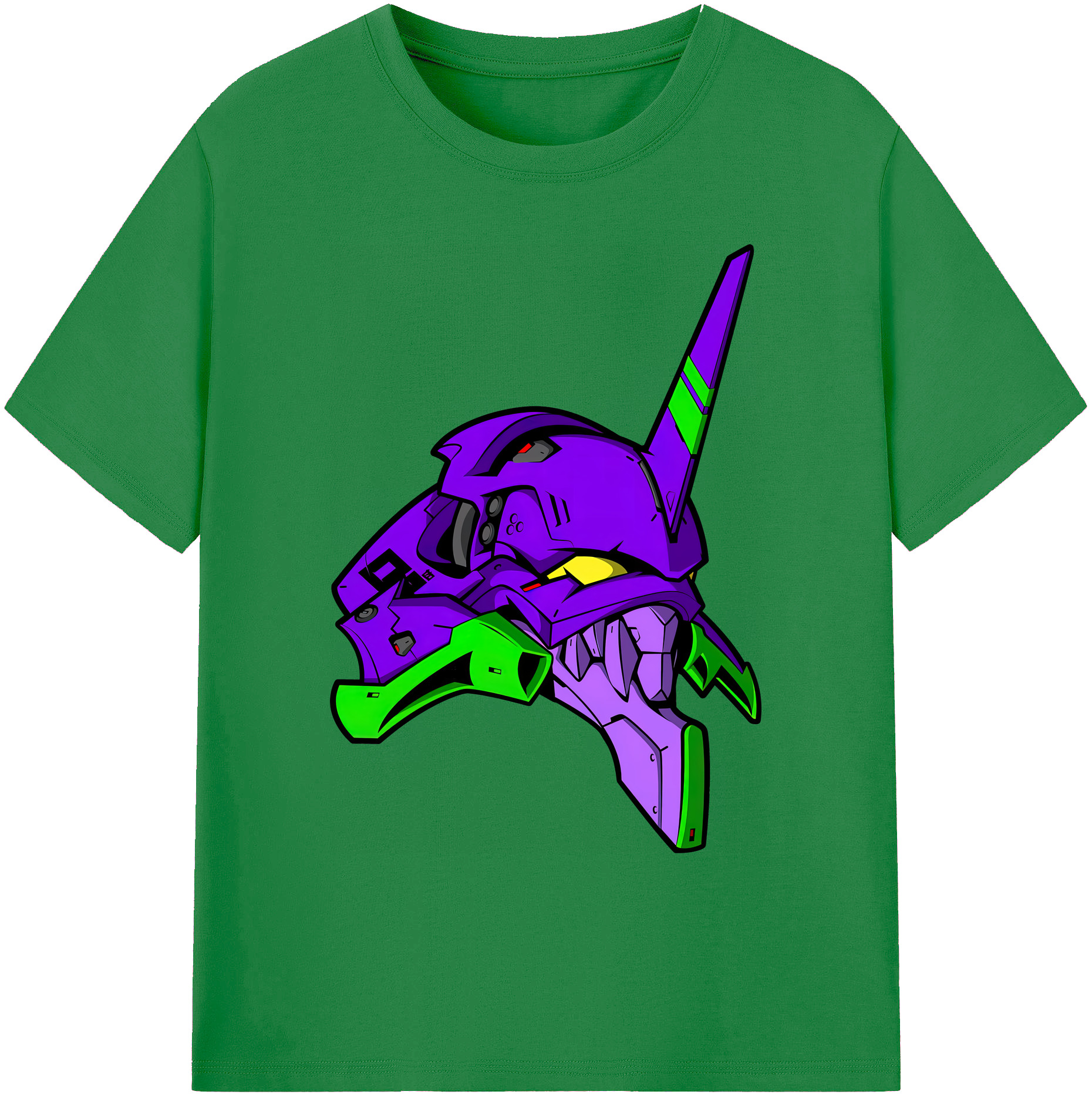 （画像用） EVA 新世紀エヴァンゲリオン 綿100％ メンズ半袖Tシャツ｜肌触りやわらか＆通気性