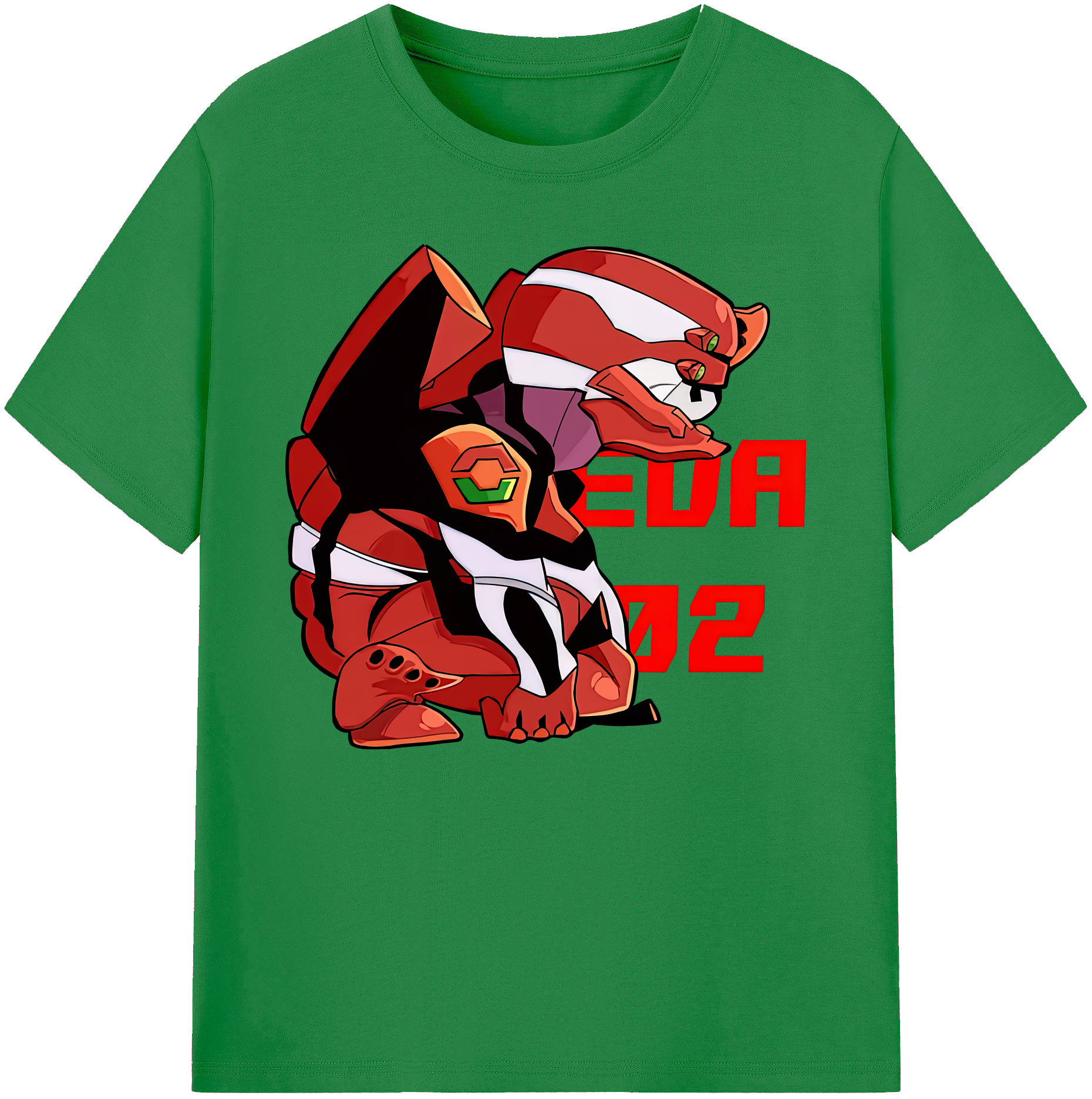 （画像用） EVA 新世紀エヴァンゲリオン 綿100％ メンズ半袖Tシャツ｜肌触りやわらか＆通気性