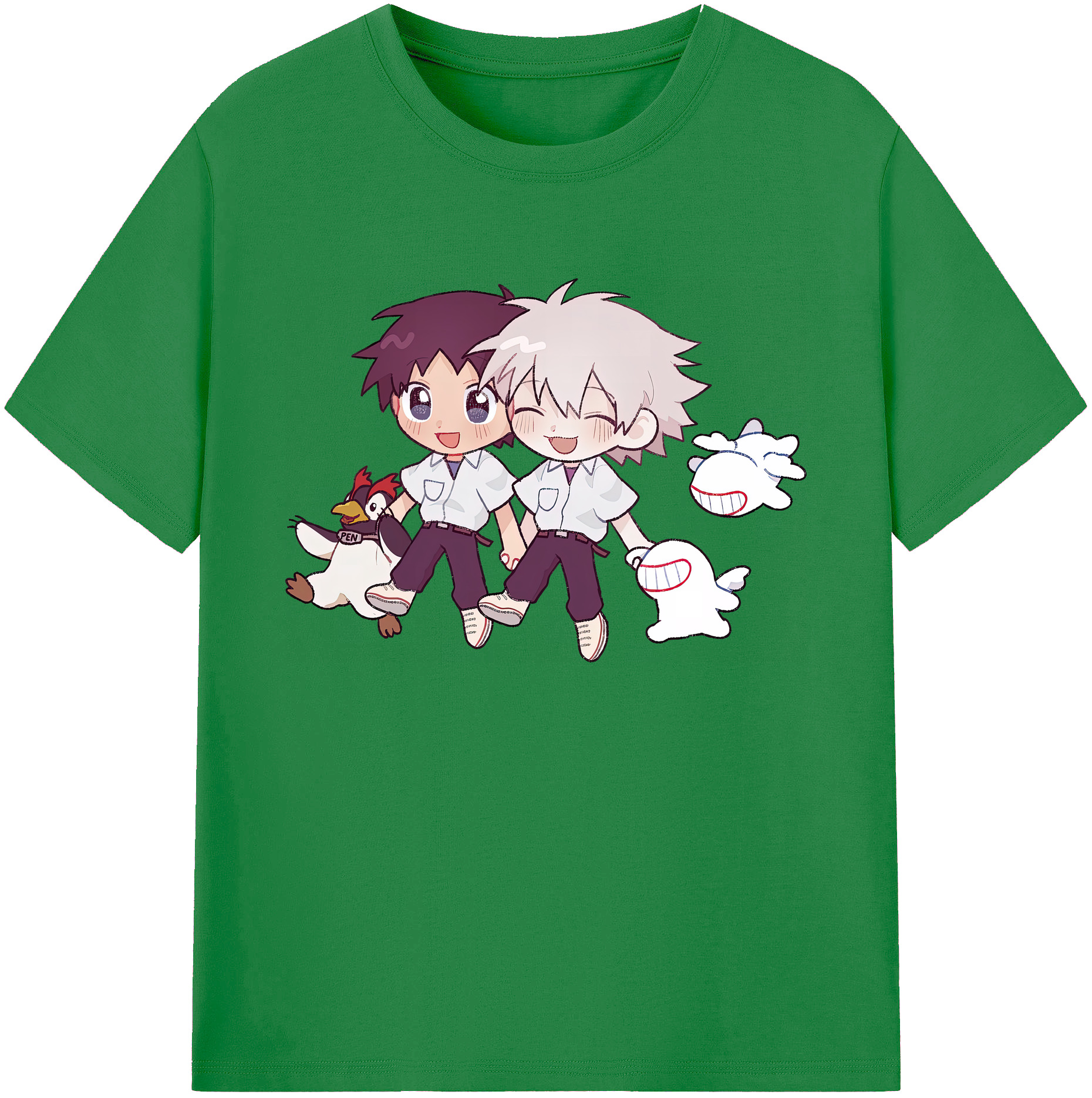 （画像用） EVA 新世紀エヴァンゲリオン 綿100％ メンズ半袖Tシャツ｜肌触りやわらか＆通気性