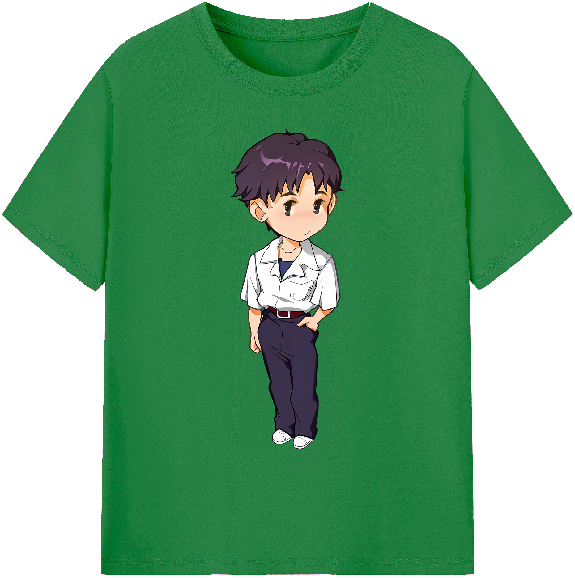 （画像用） EVA 新世紀エヴァンゲリオン 綿100％ メンズ半袖Tシャツ｜肌触りやわらか＆通気性