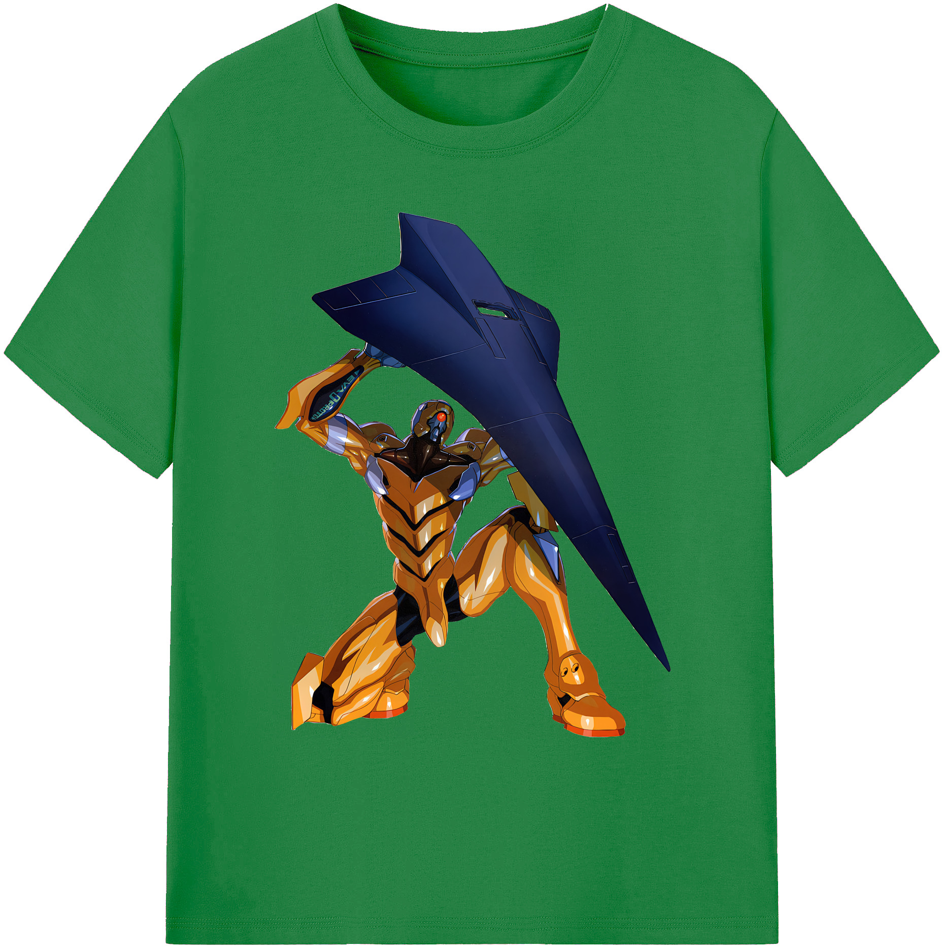 （画像用） EVA 新世紀エヴァンゲリオン 綿100％ メンズ半袖Tシャツ｜肌触りやわらか＆通気性